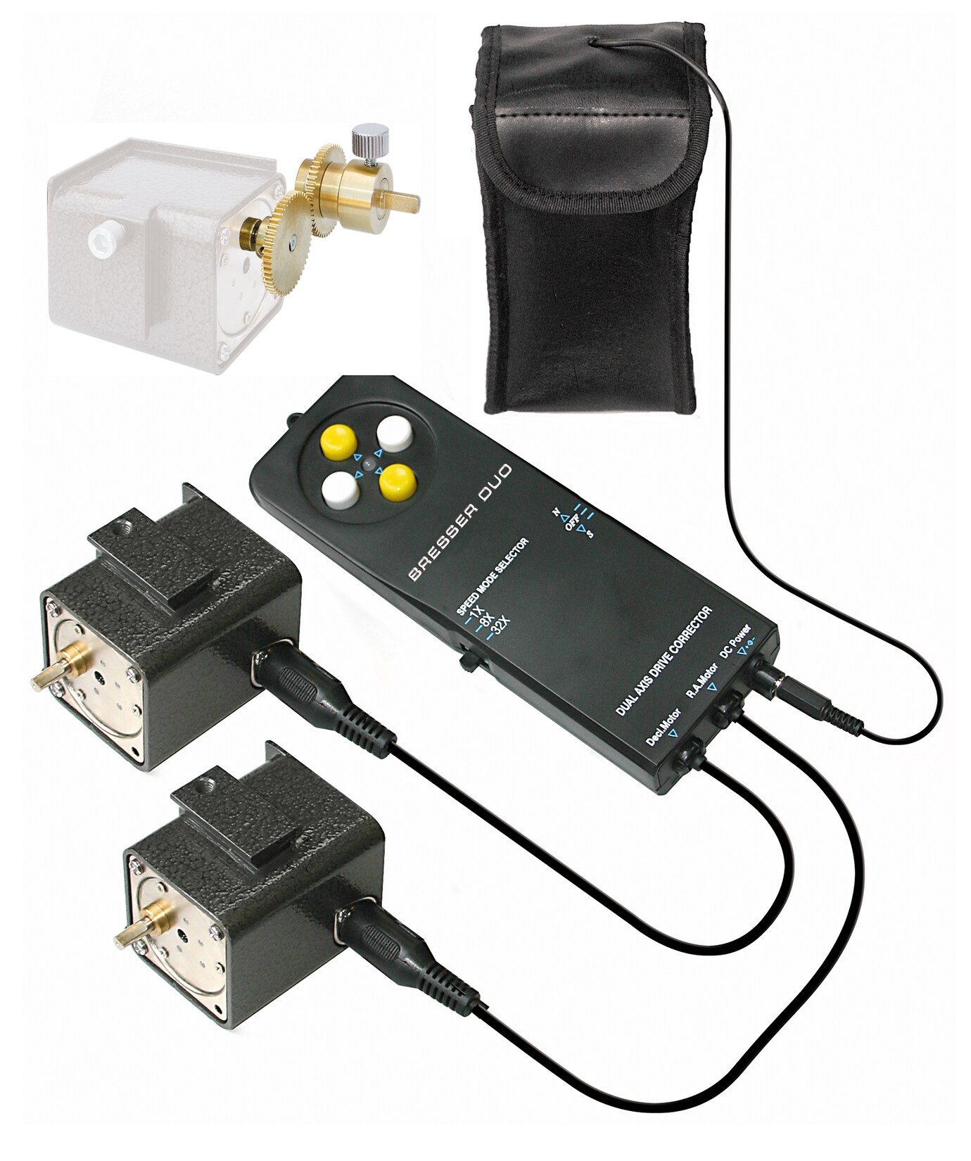 BRESSER RA/DEC-Motor Duo für EXOS-2 und EQ/MON-2 | 04007922144962