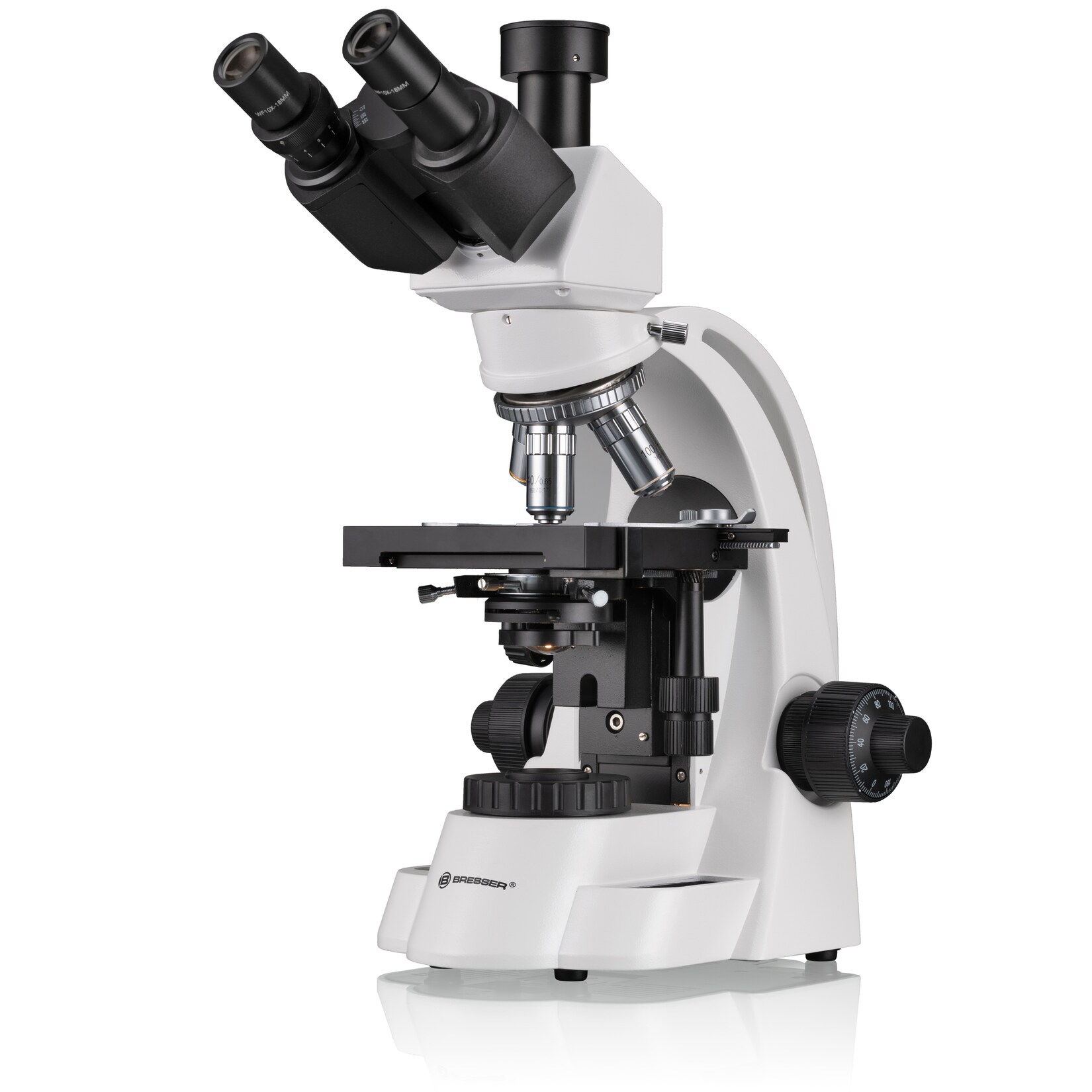 BRESSER Bioscience 40-1000x Trinokulares Mikroskop | 04007922153902