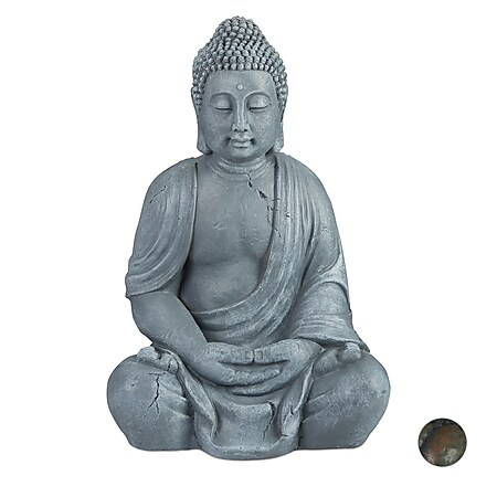 relaxdays Buddha Figur 70 cm - Bild 1