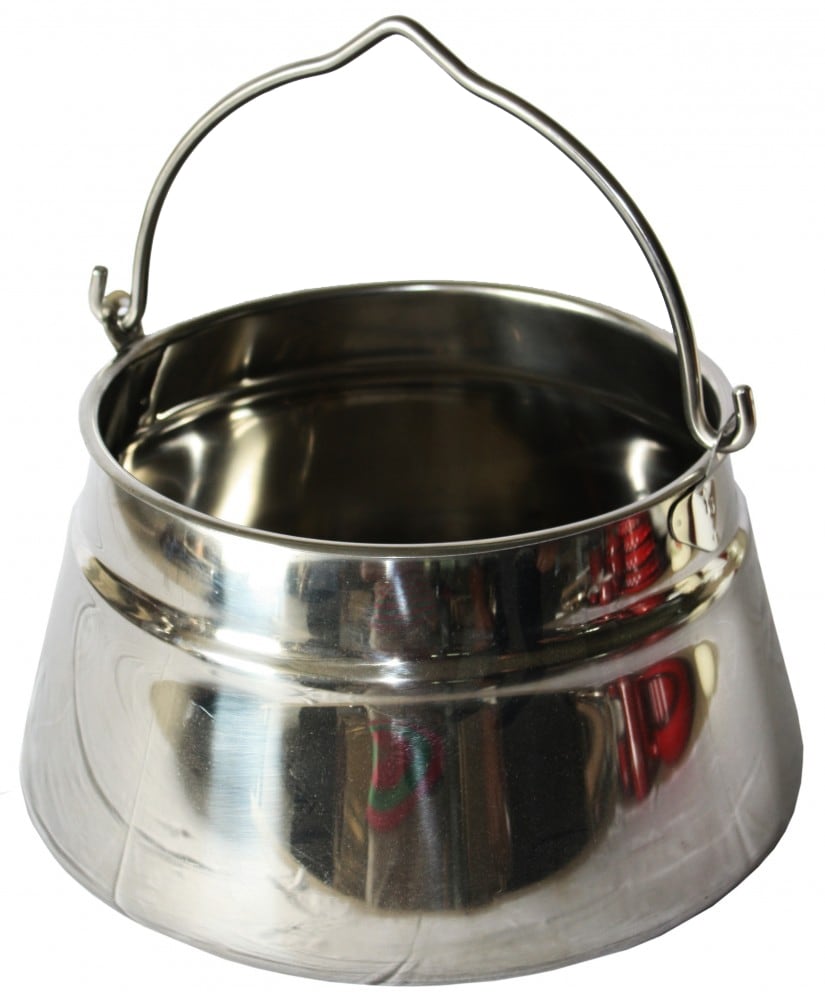 Best Sporting Gl&uuml;hwein/Suppenkessel, 10 L, Edelstahl Premium - Bild 1