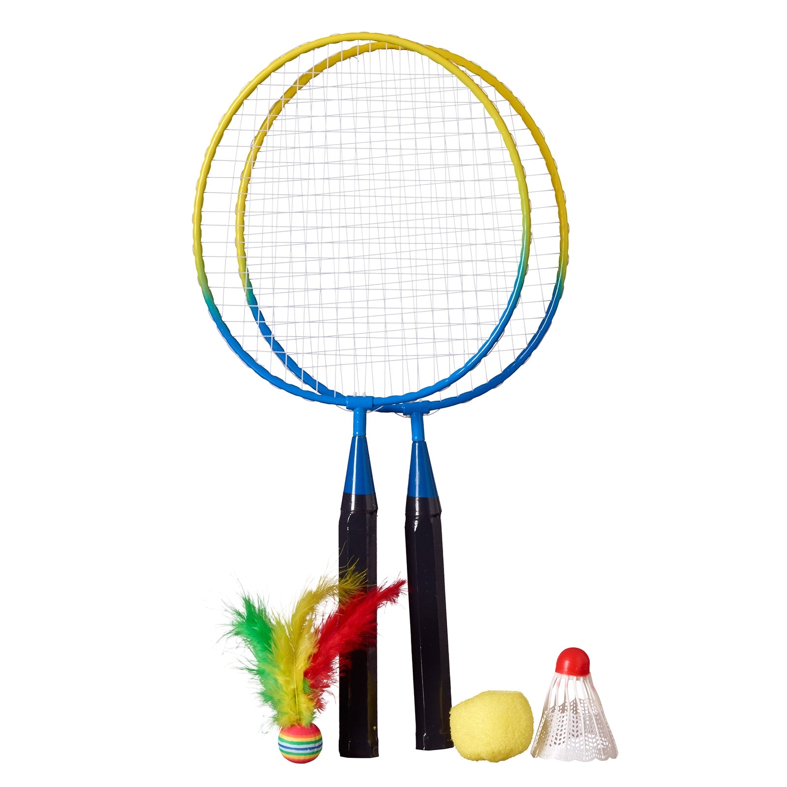 Best Sporting Mini Badminton Set, 2 Schl&auml;ger mit 3 B&auml;llen - Bild 1