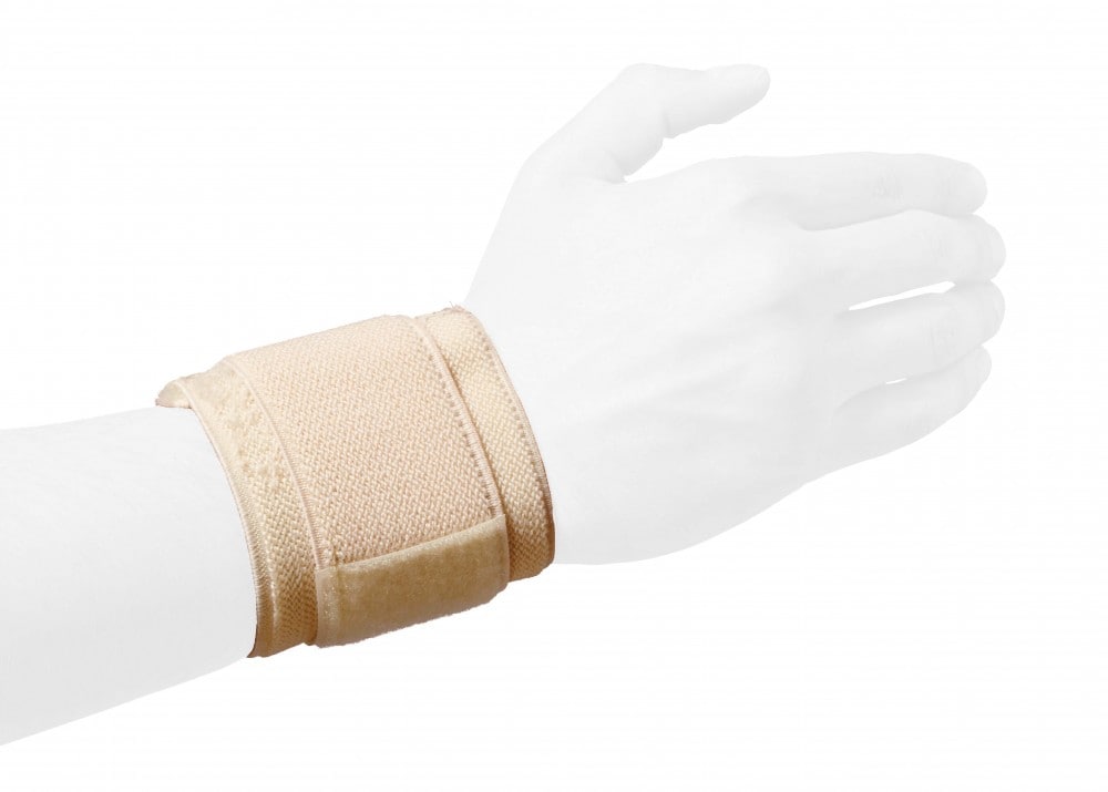 Best Sporting Handgelenkbandage, beige, Elastik - Bild 1