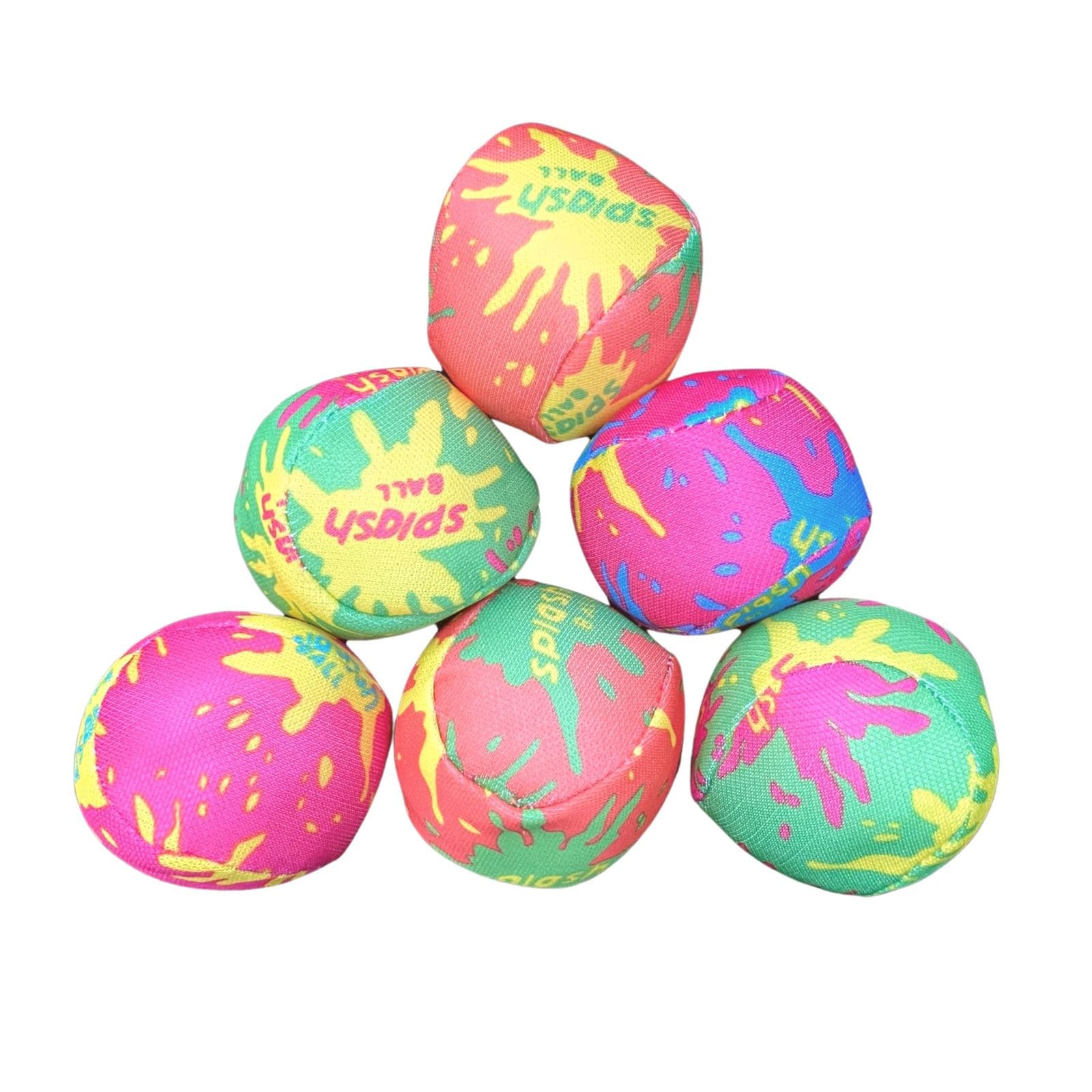 Best Sporting Water Fun Balls aus Neopren, 6 St&uuml;ck I Wasserball Kinder, Neoprenball klein I Pool Spielzeug, Wasserspielzeug Kinder Outdoor, Beachball Set - Bild 1