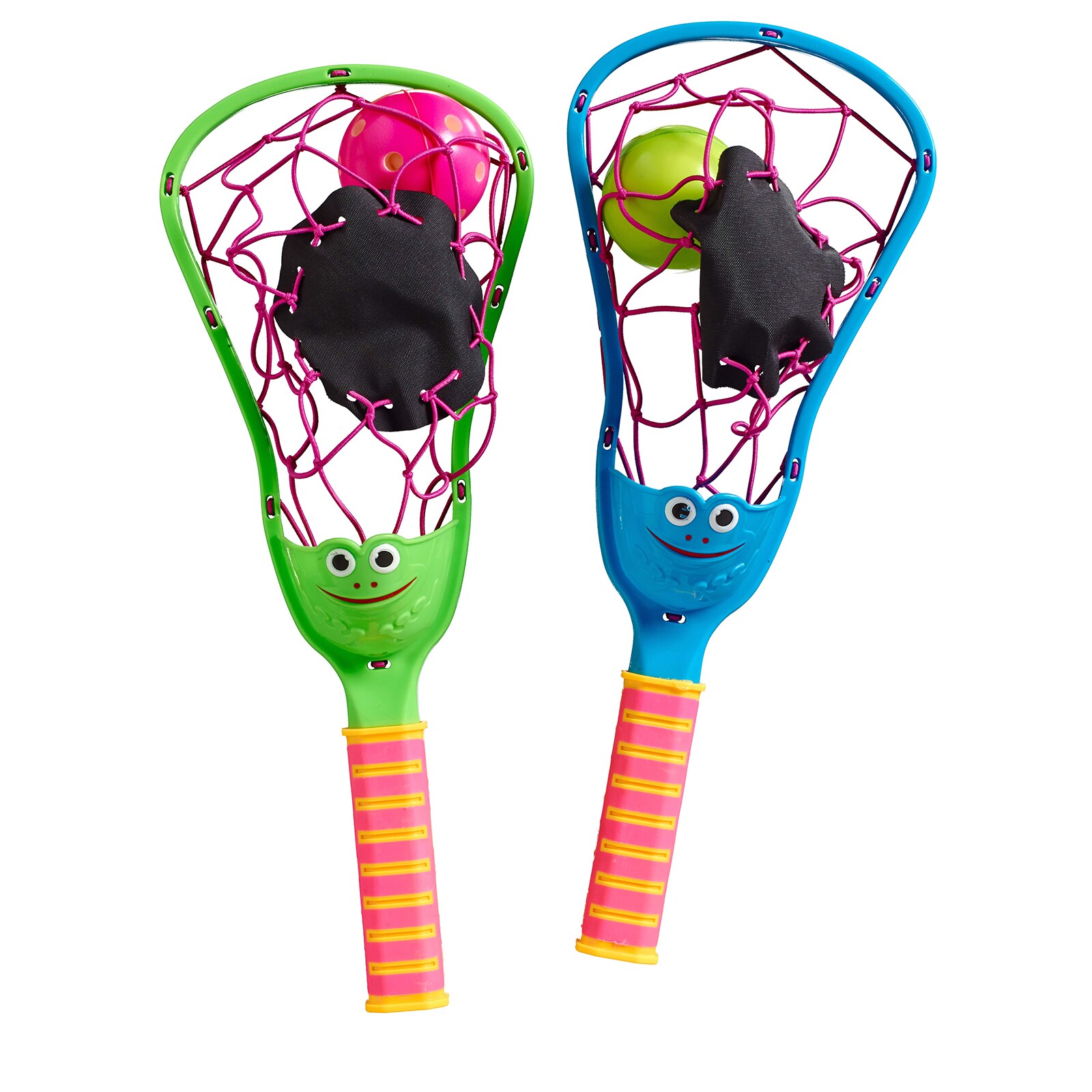 Best Sporting Beachtennis Wurf + Fang Spiel Set Frosch, mehrfarbig - Bild 1