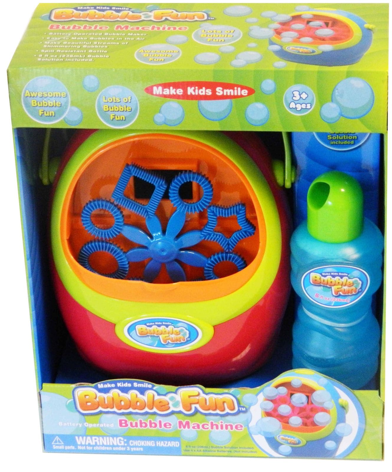 Best Sporting Seifenblasenmaschine inkl. 236 ml Seifenblasenfl&uuml;ssigkeit - Bild 1