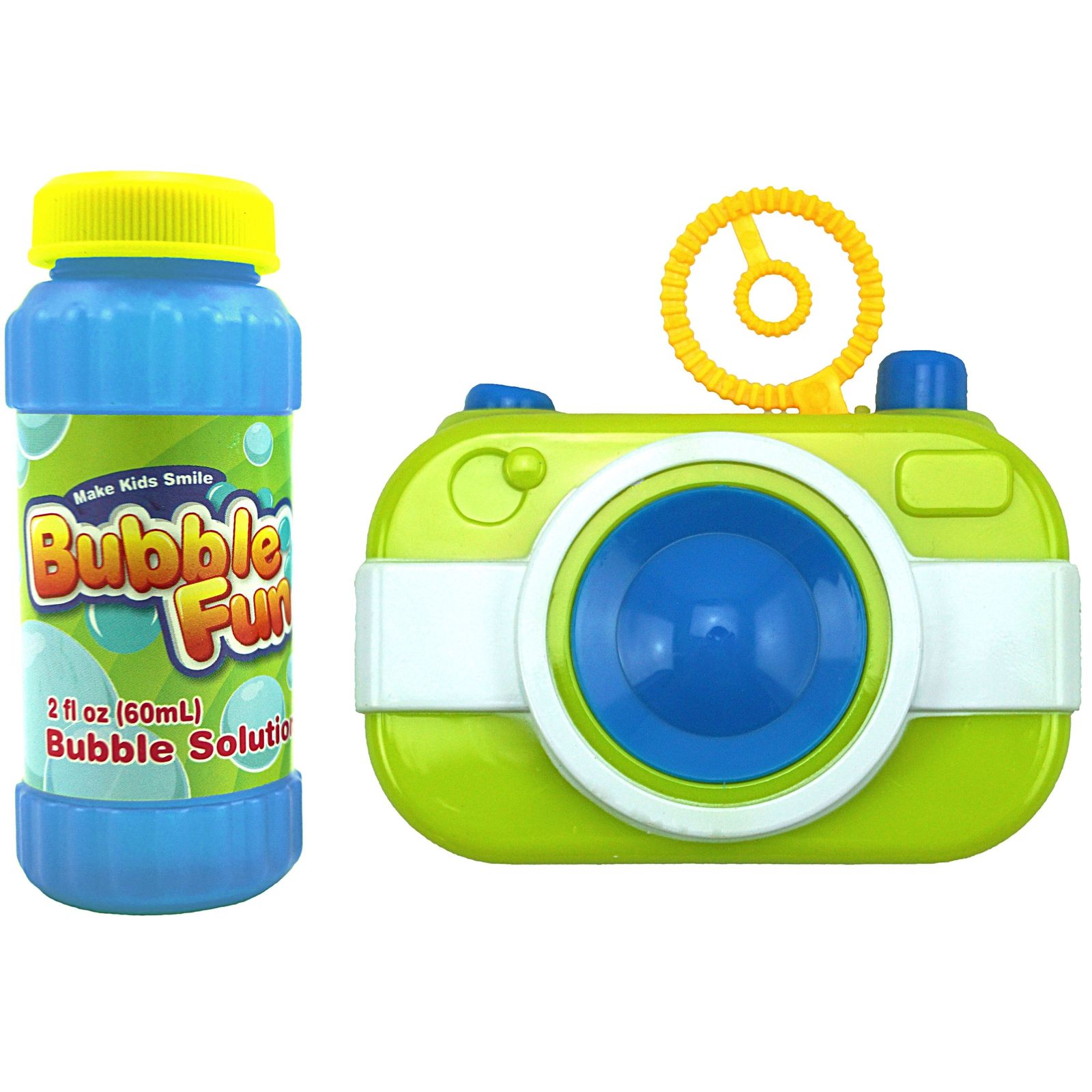 Best Sporting Seifenblasen Kamera I Inkl. 60 ml Fl&uuml;ssigeseife I Farbe Gr&uuml;n I Seifenblasen-Pistole, Seifenblasenmaschine f&uuml;r Kinder I F&uuml;r Hochzeiten, Kindergeburtstage und Spielspa&szlig; - Bild 1