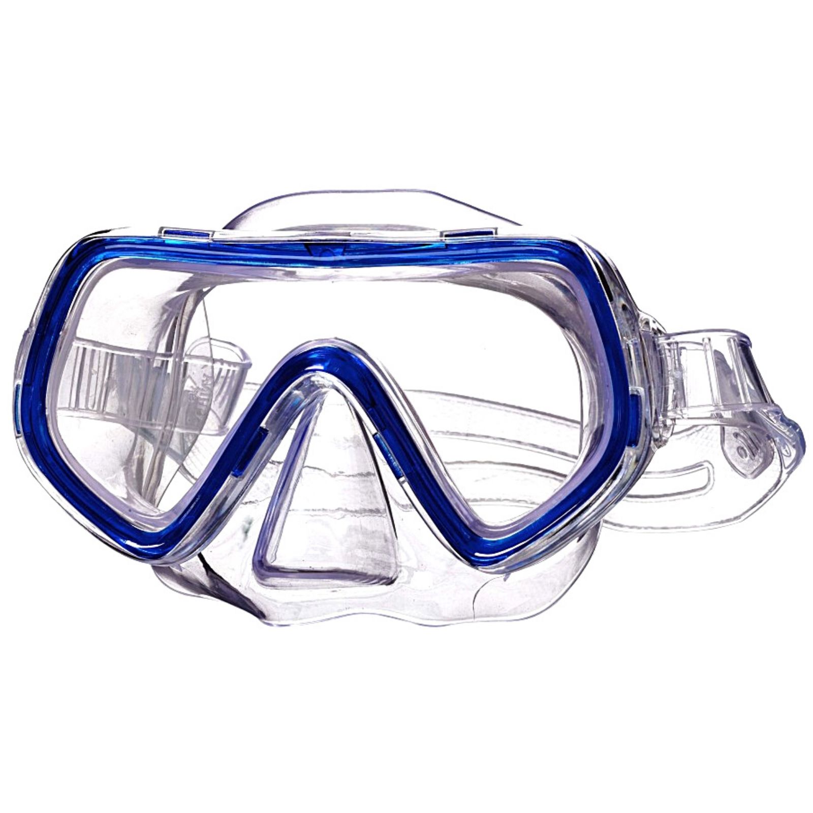 Best Sporting Tauchmaske Piranha I Kinder Schwimmbrille mit extra gro&szlig;es Sichtfeld I Kleine Tauchbrille mit Kopfband, bis zu 44 cm verstellbar I Salzwasserresistentes Kopfband - Bild 1