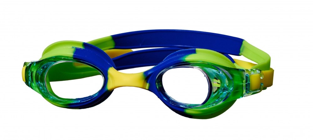 Best Sporting Schwimmbrille Euphony, blau/gelb/gr&uuml;n - Bild 1