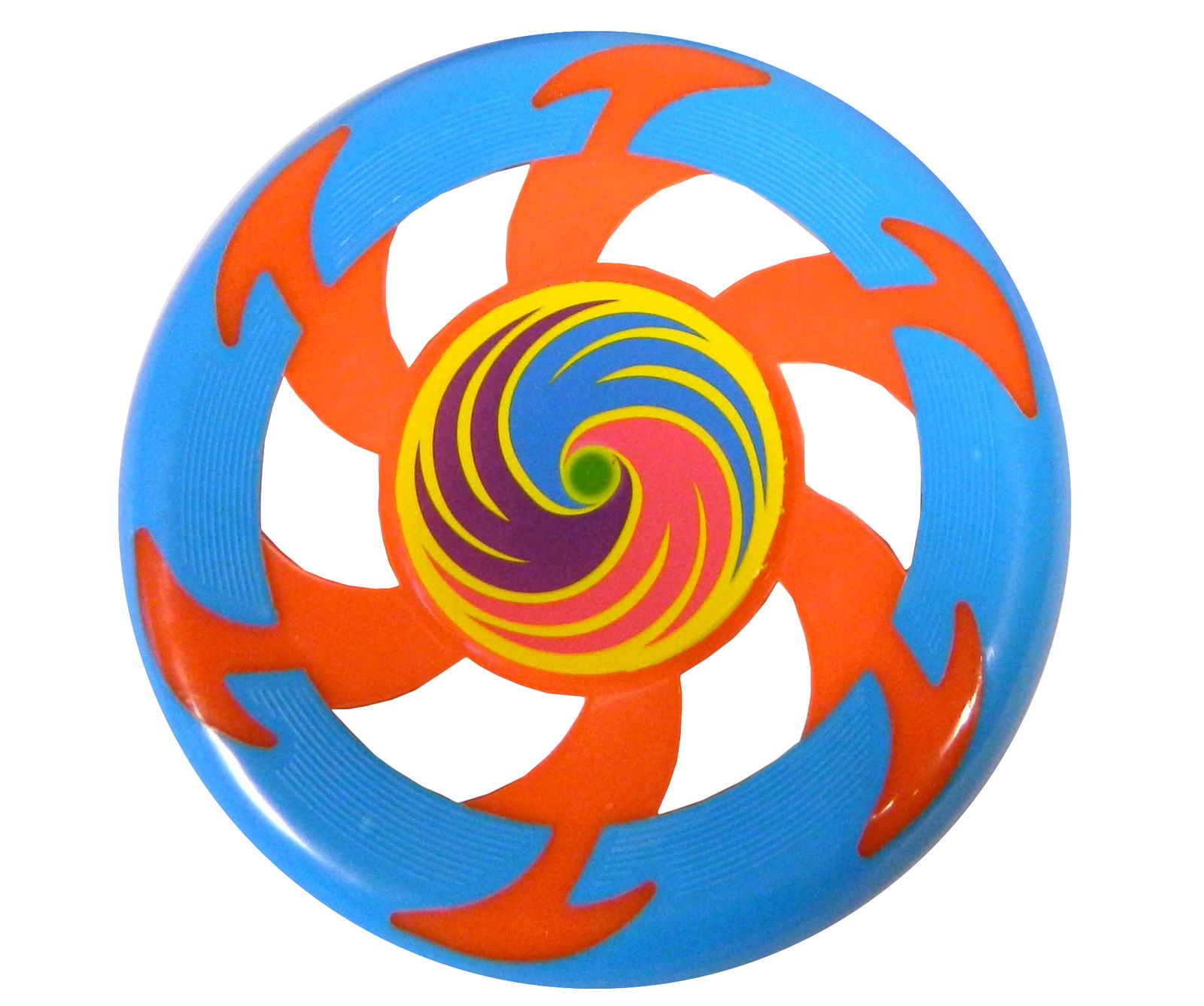 Wurfscheibe blau-orange - Bild 1