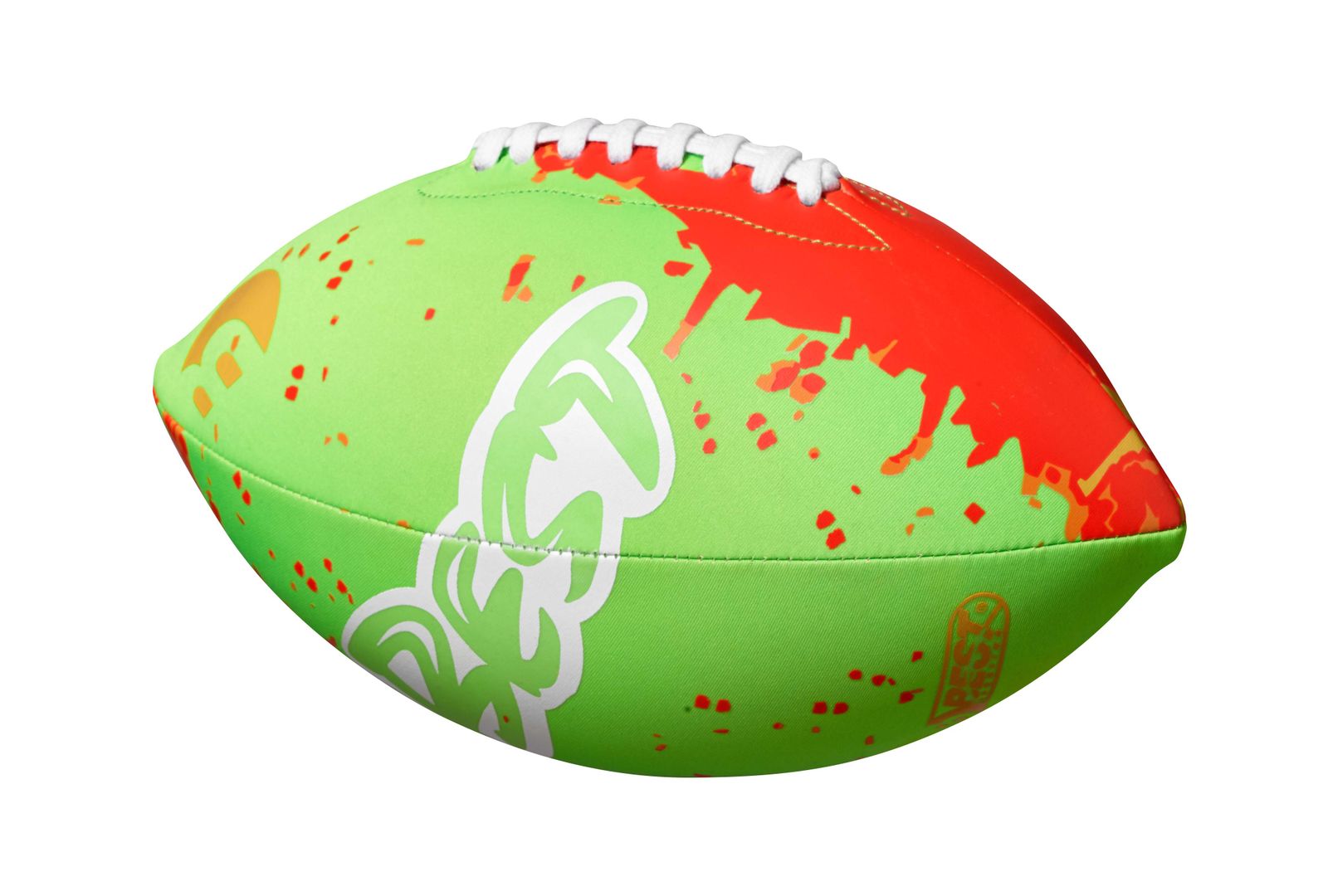Neopren American Football gr&uuml;n/orange - Bild 1