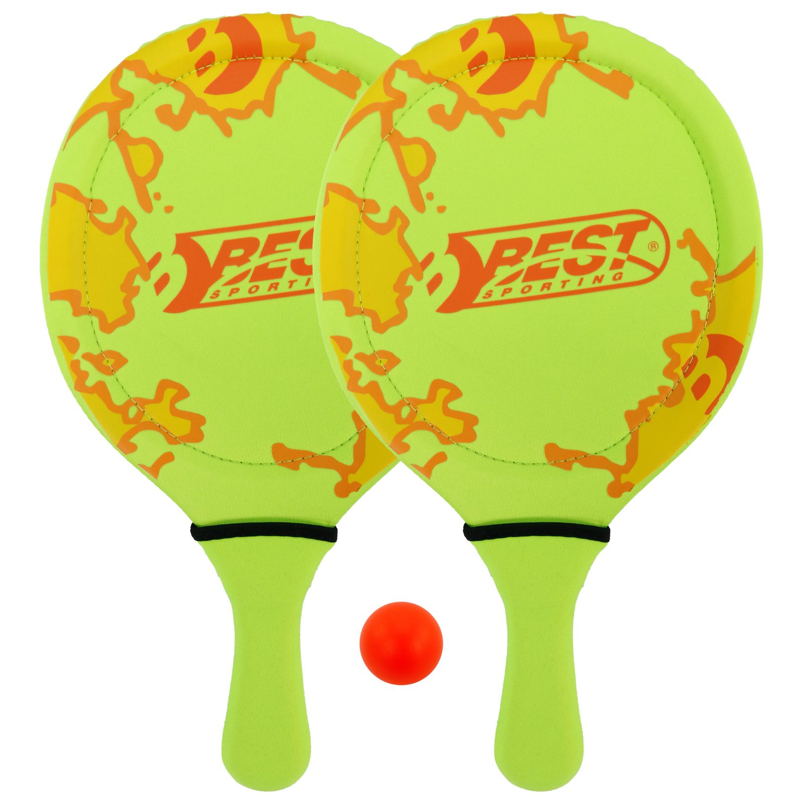 Neopren Beach-Ball-Set gr&uuml;n/orange - Bild 1