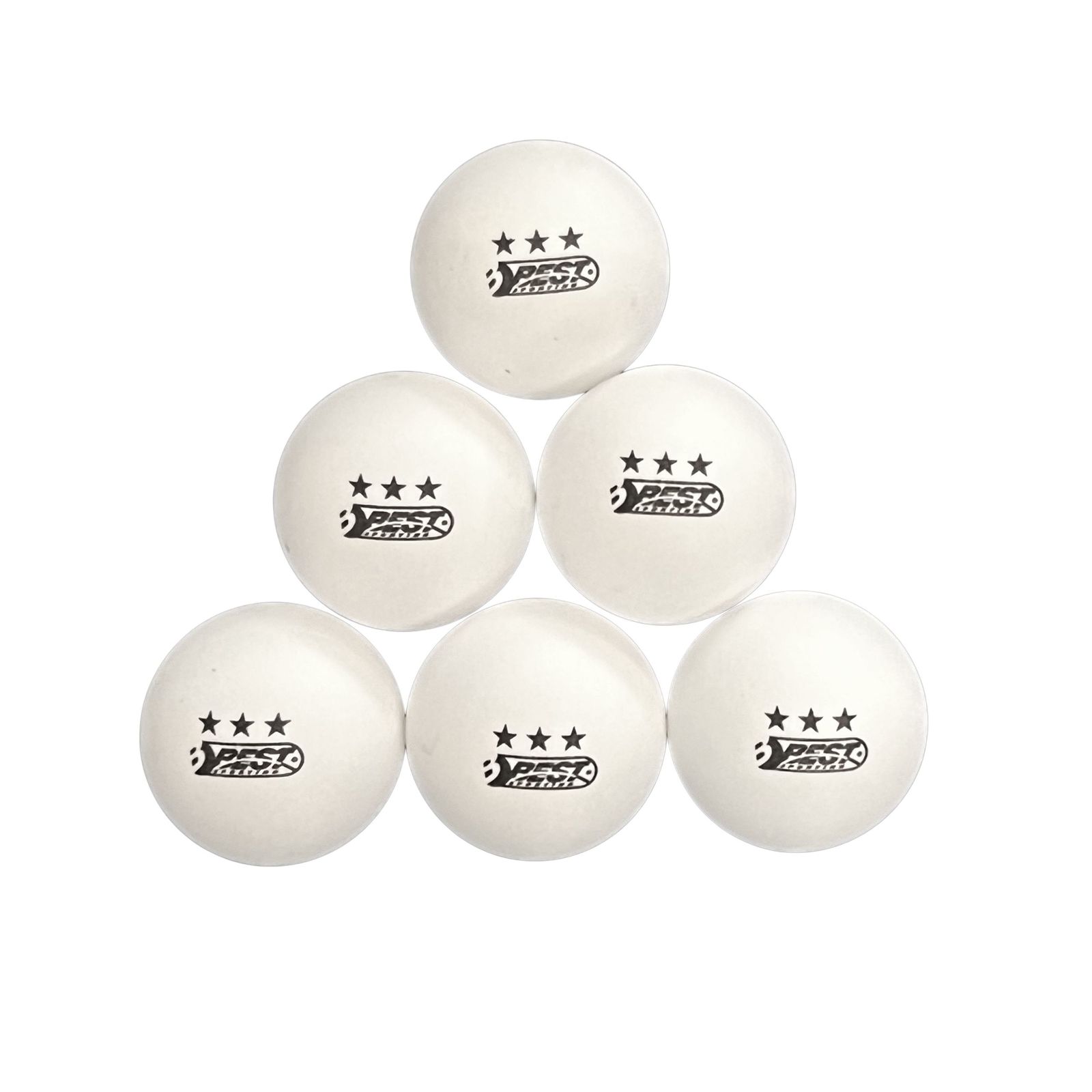 TT-Turnierb&auml;lle 3-Stern, wei&szlig; - Bild 1