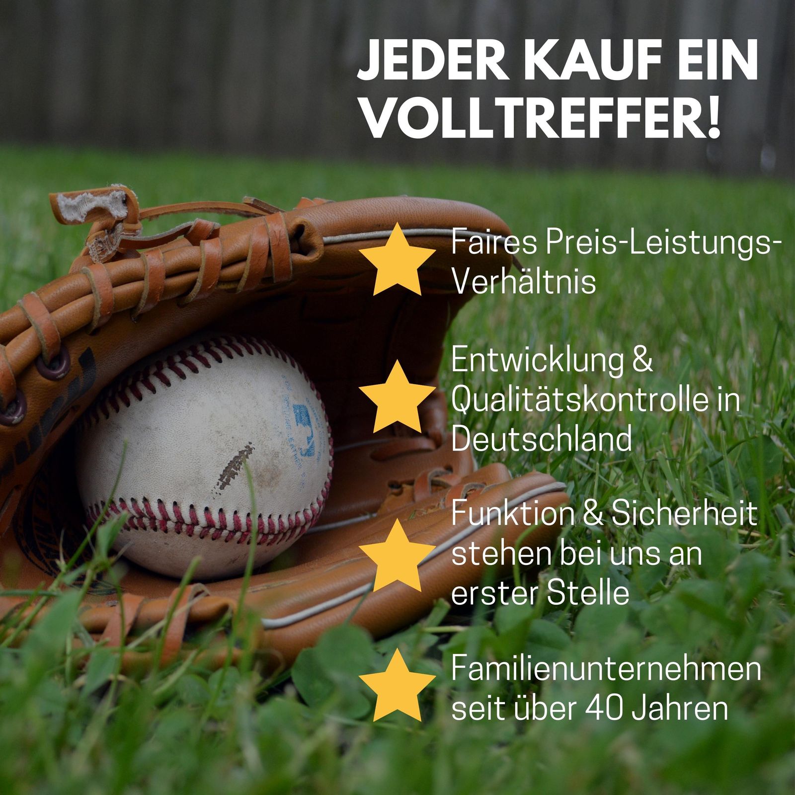 Baseballschl&auml;ger Senior - Bild 1