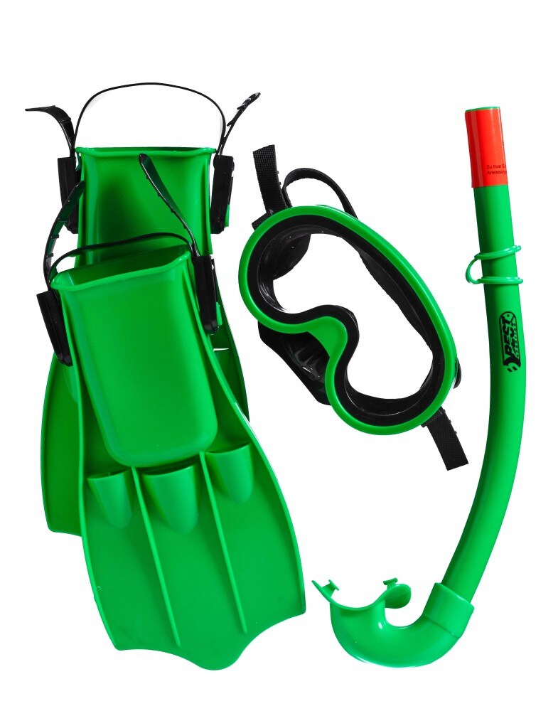 Tauchset GUPPY Gr. 31-34 - gr&uuml;n - Bild 1