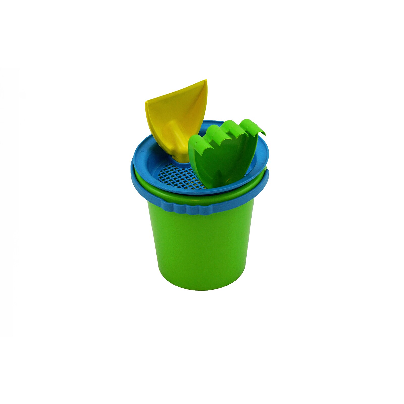 Eimer-Set 6-teilig, 140 mm gr&uuml;n - Bild 1