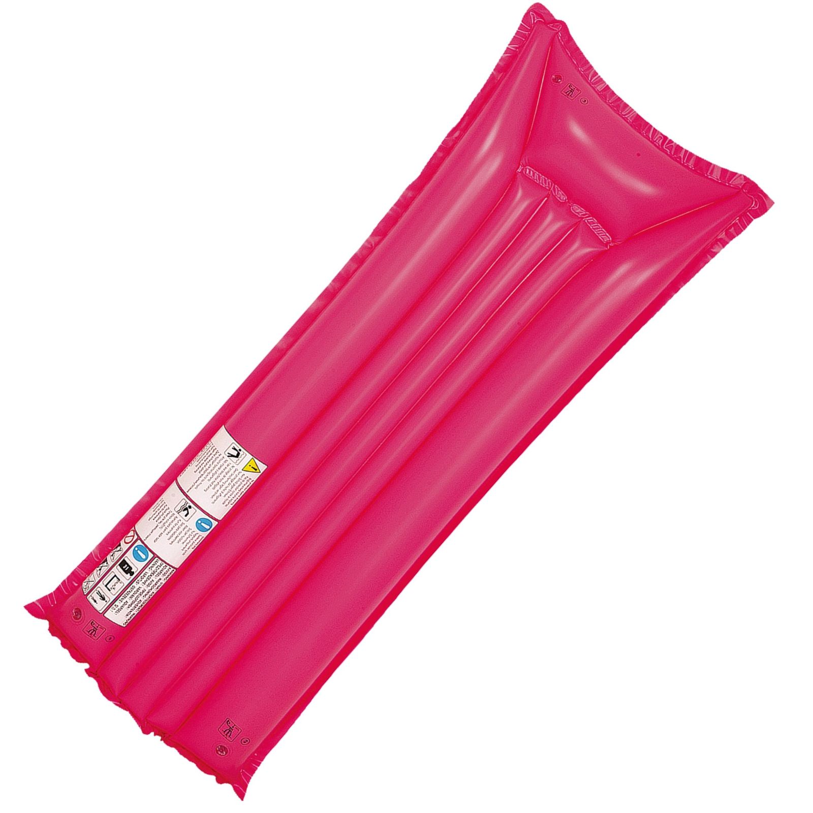 Luftmatratze mit Kopfkissen, Pink - Bild 1