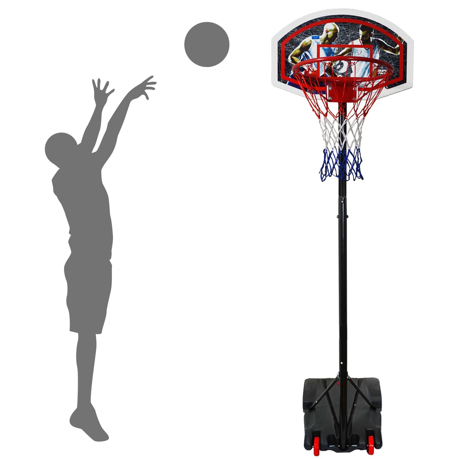 Basketballst&auml;nder 165-205 cm - Bild 1