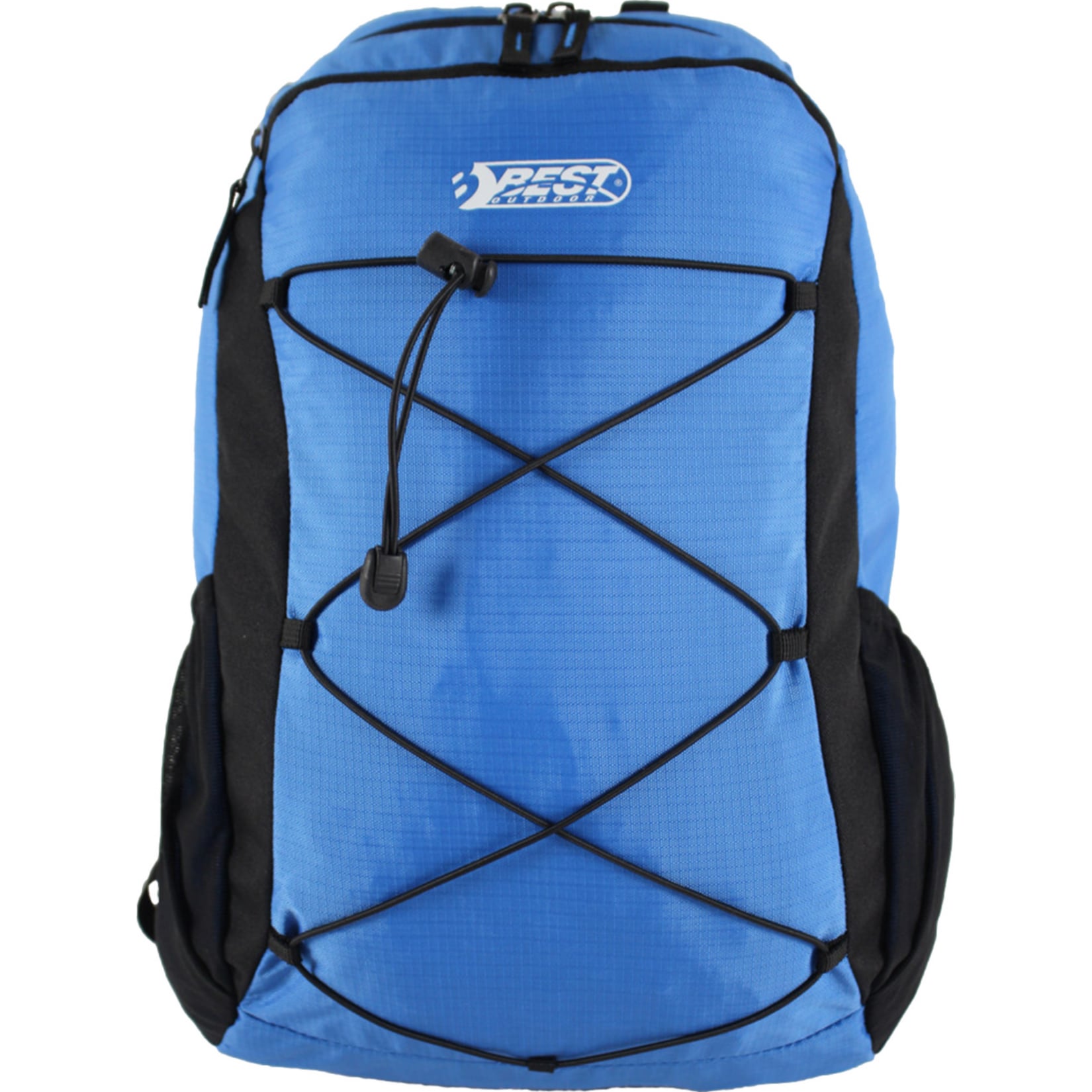 Best Sporting Trekkingrucksack blau-schwarz mit Regenschutzh&uuml;lle - Bild 1