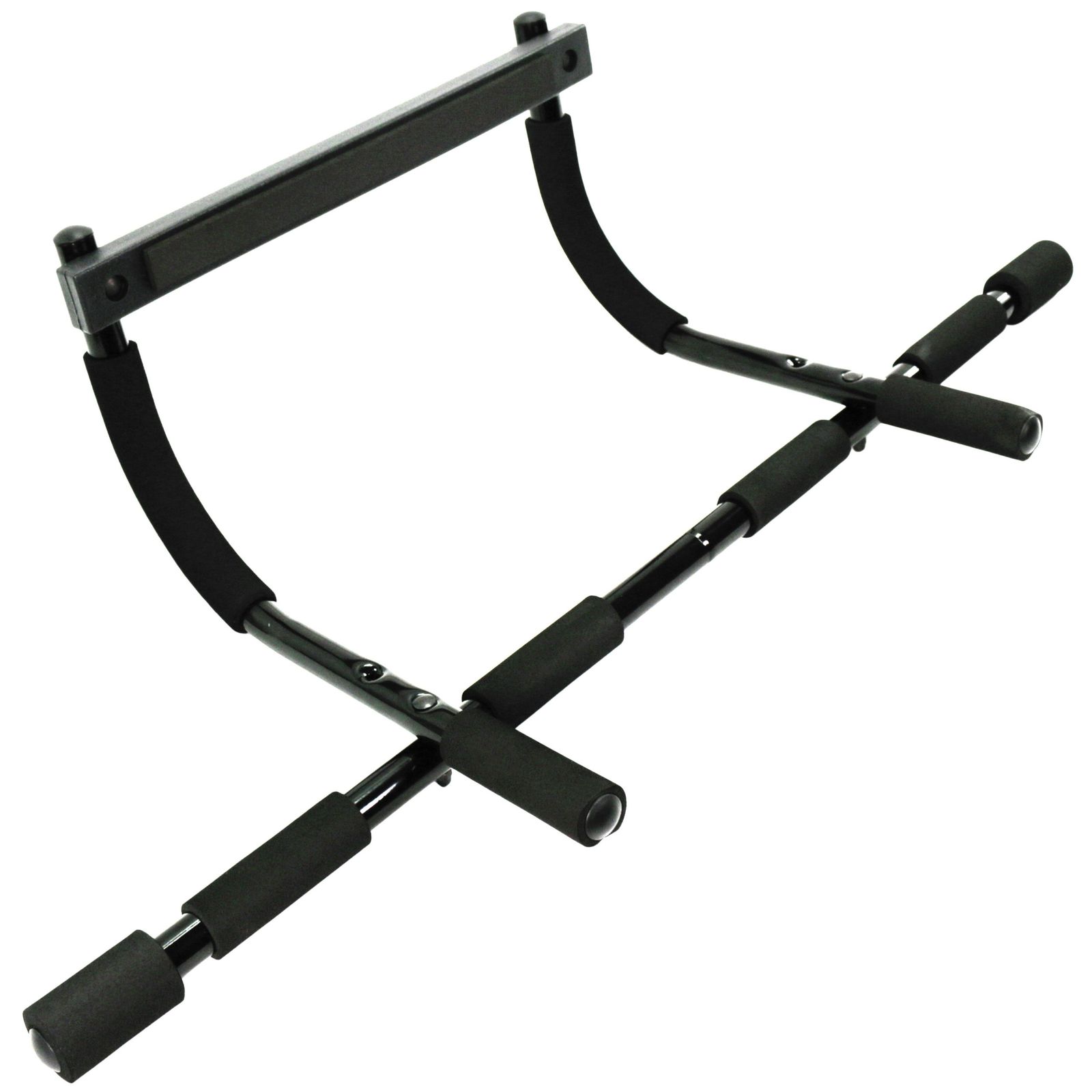 Best Sporting 4 in 1 Multifunktions T&uuml;r-Reck I Klimmzugstange mit Softgrip I Belastbar bis 100 kg I Einfache Montage ohne Bohren I F&uuml;r Klimmz&uuml;ge, Liegest&uuml;tze, Dips, Sit-Ups - Bild 1