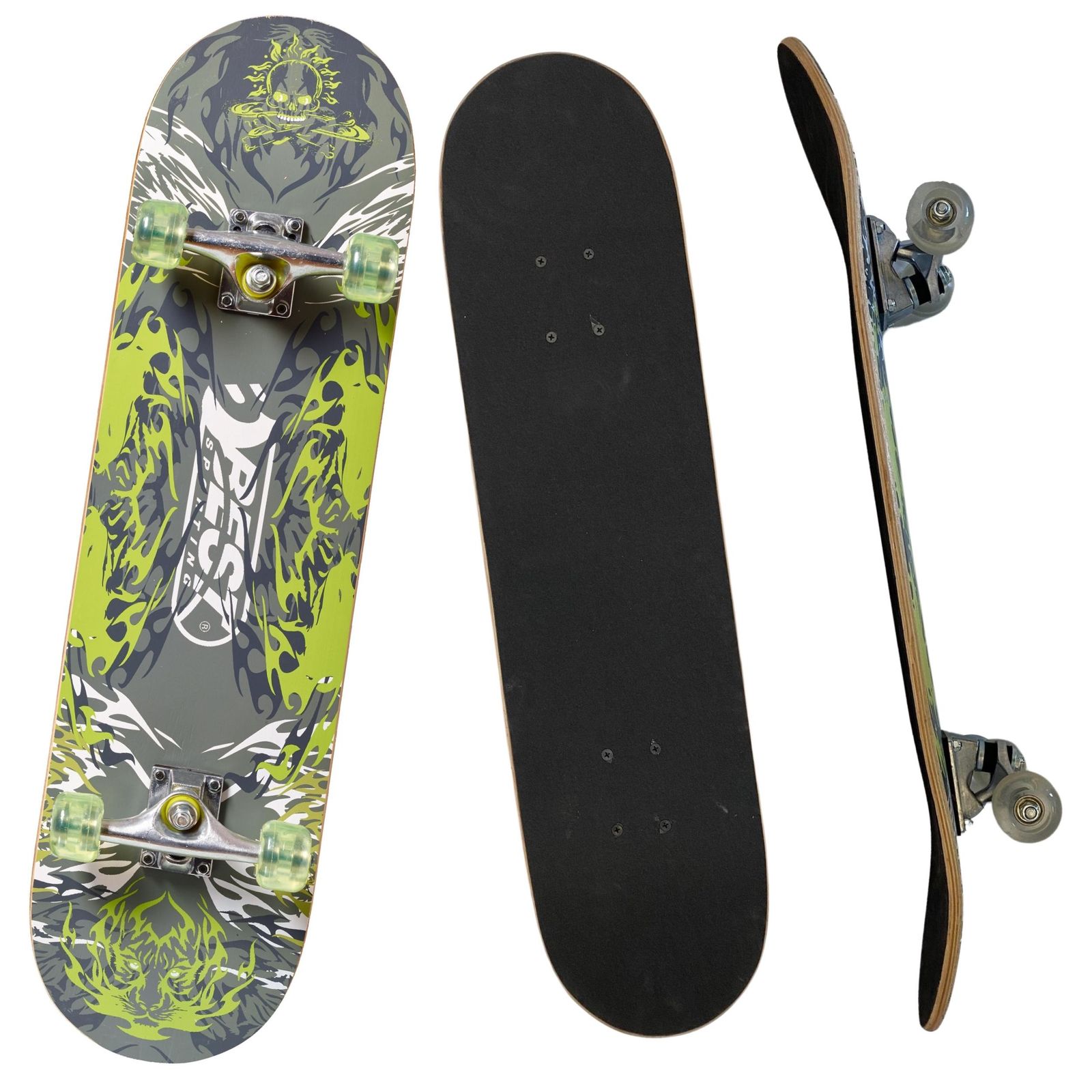 Skateboard A5 'GREEN GHOST' - Bild 1