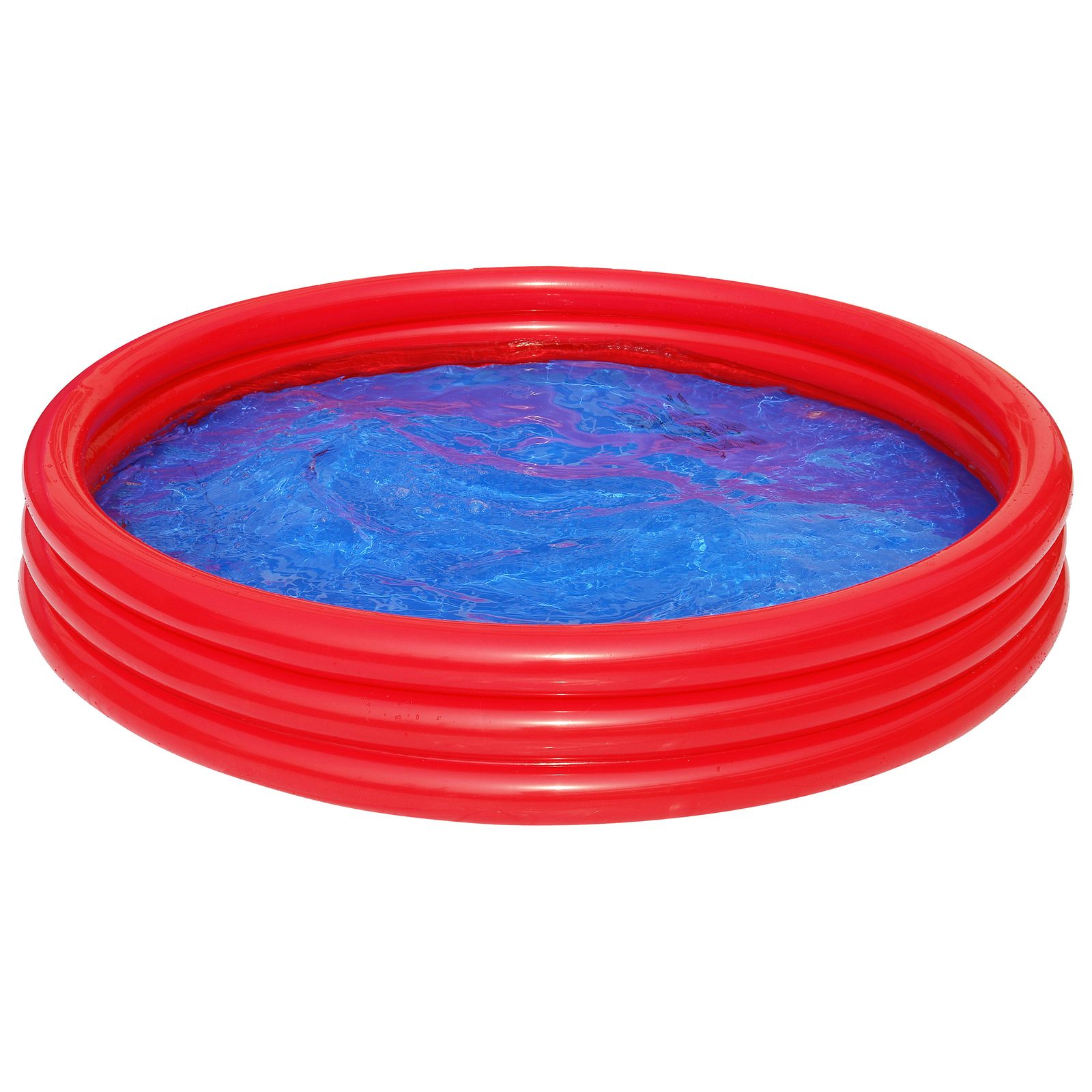 3-Ring-Pool, 150 cm, rot - Bild 1