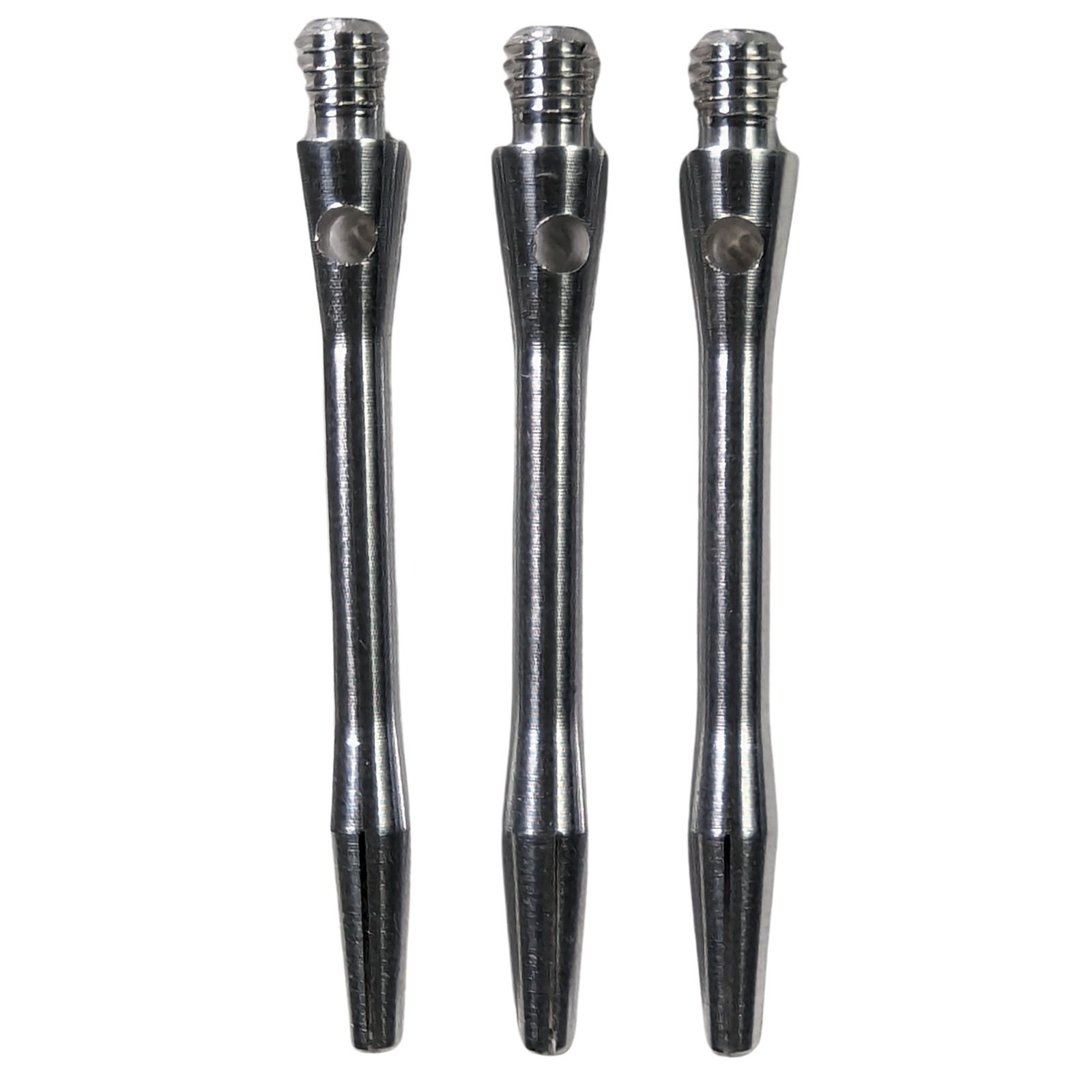 Best Sporting Alusch&auml;fte f&uuml;r Dartpfeile, 3 St&uuml;ck, in silber - Bild 1