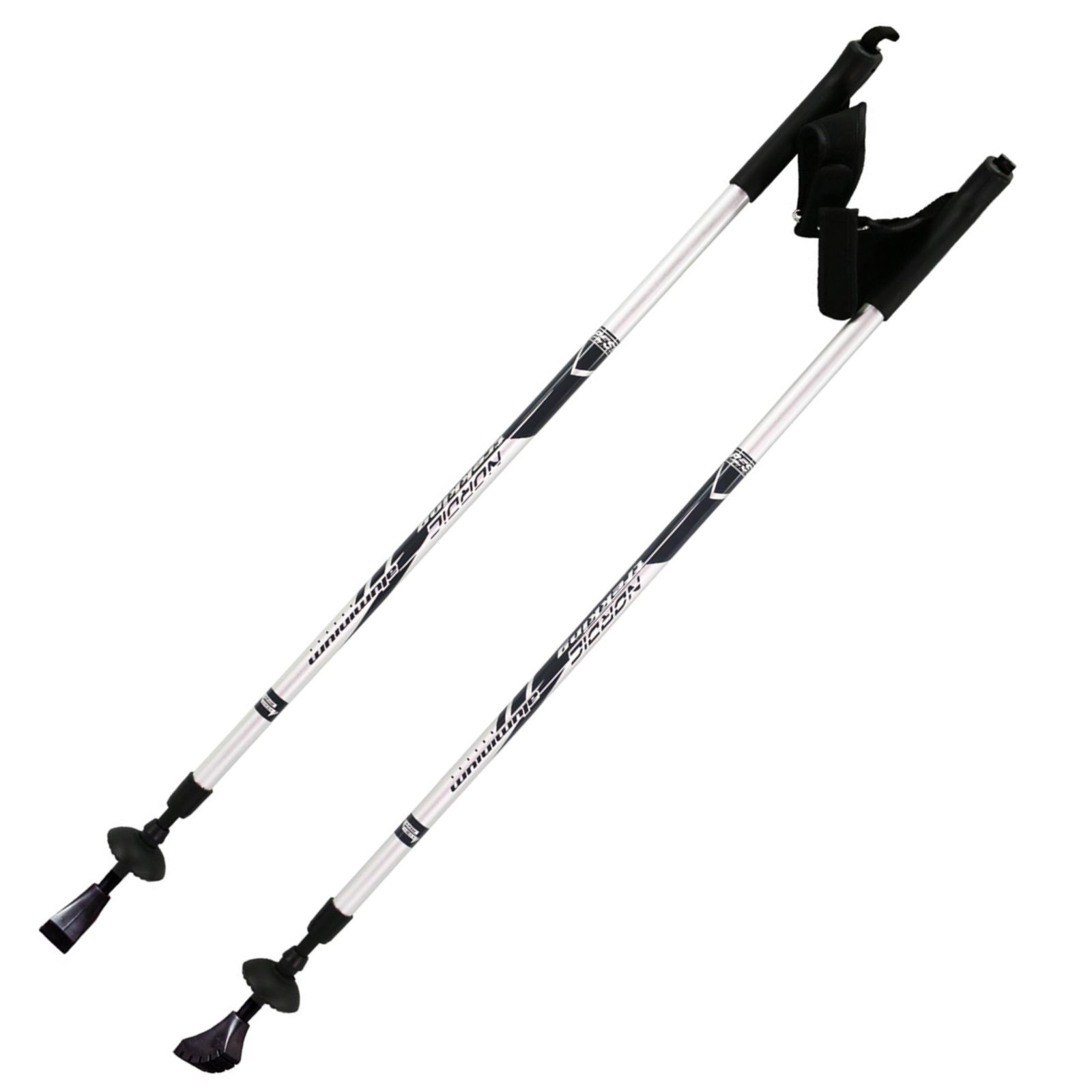 Best Sporting Nordic Walking St&ouml;cke aus Aluminium, stufenlos verstellbar von 84 bis 140 cm - Bild 1
