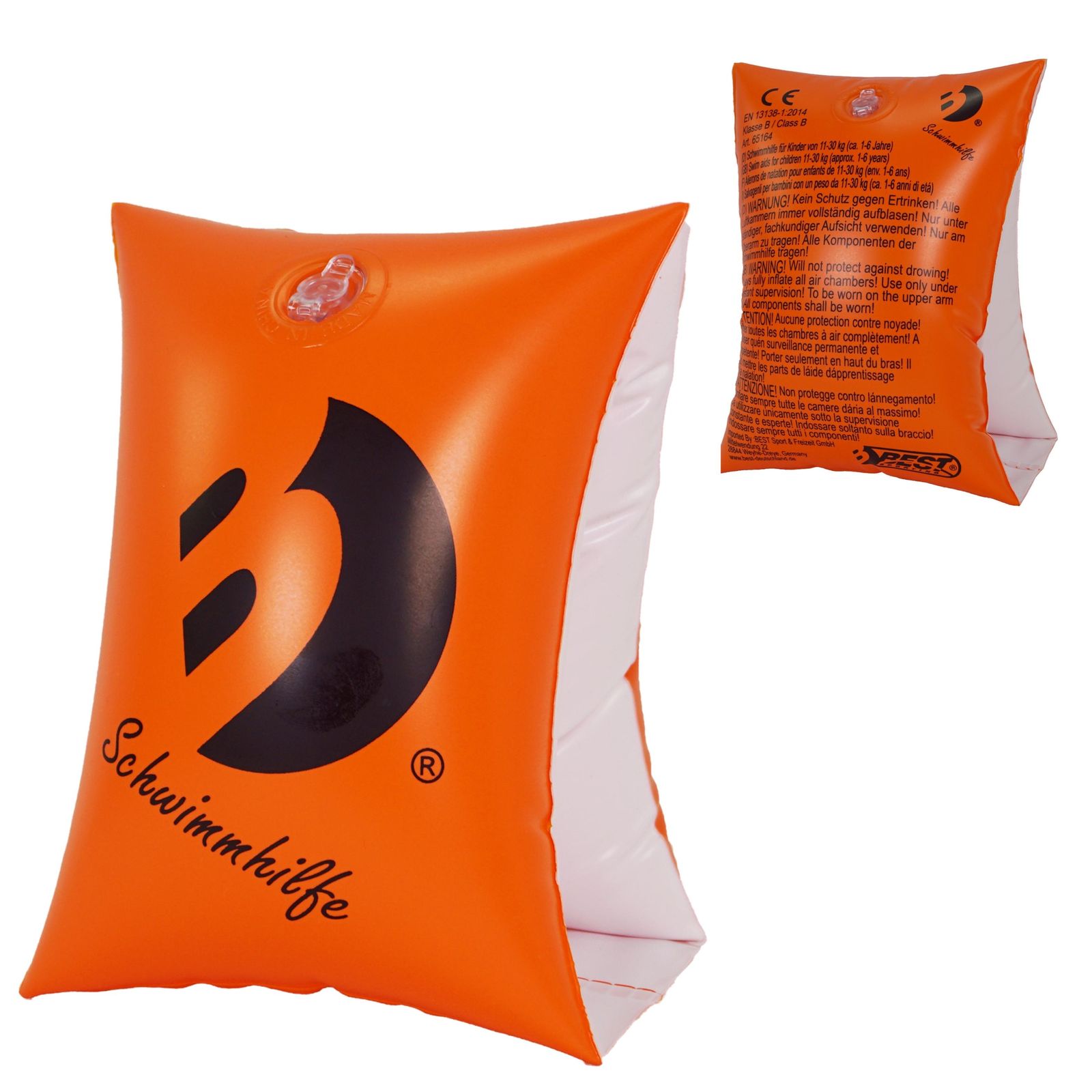 Best Sporting Schwimmfl&uuml;gel f&uuml;r Kinder von 11 bis 30 kg - Sicher im Schwimmbad, im Pool, am Meer und See - Schwimmfl&uuml;gel Kinder 3-6 Jahre - Bild 1