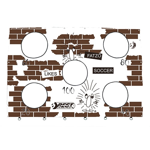 Torwand FATZO f&uuml;r Fu&szlig;balltor 213 x 152 mm - Bild 1