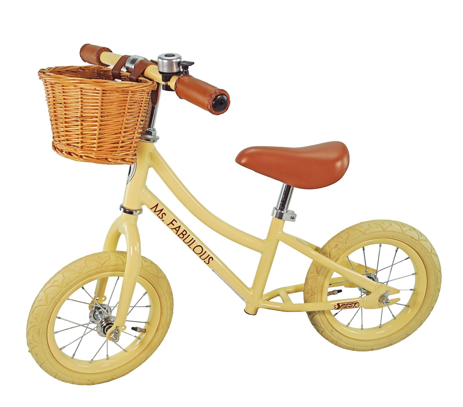 Best Sporting Vintage Laufrad, 12 Zoll, crème | 04009197311117