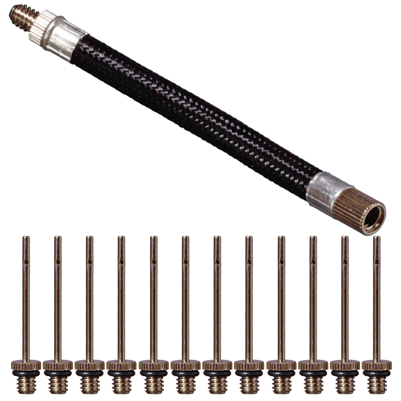 Best Sporting Set 12 Ventilnadeln + Ventiladapter f&uuml;r Ballpumpe - Bild 1