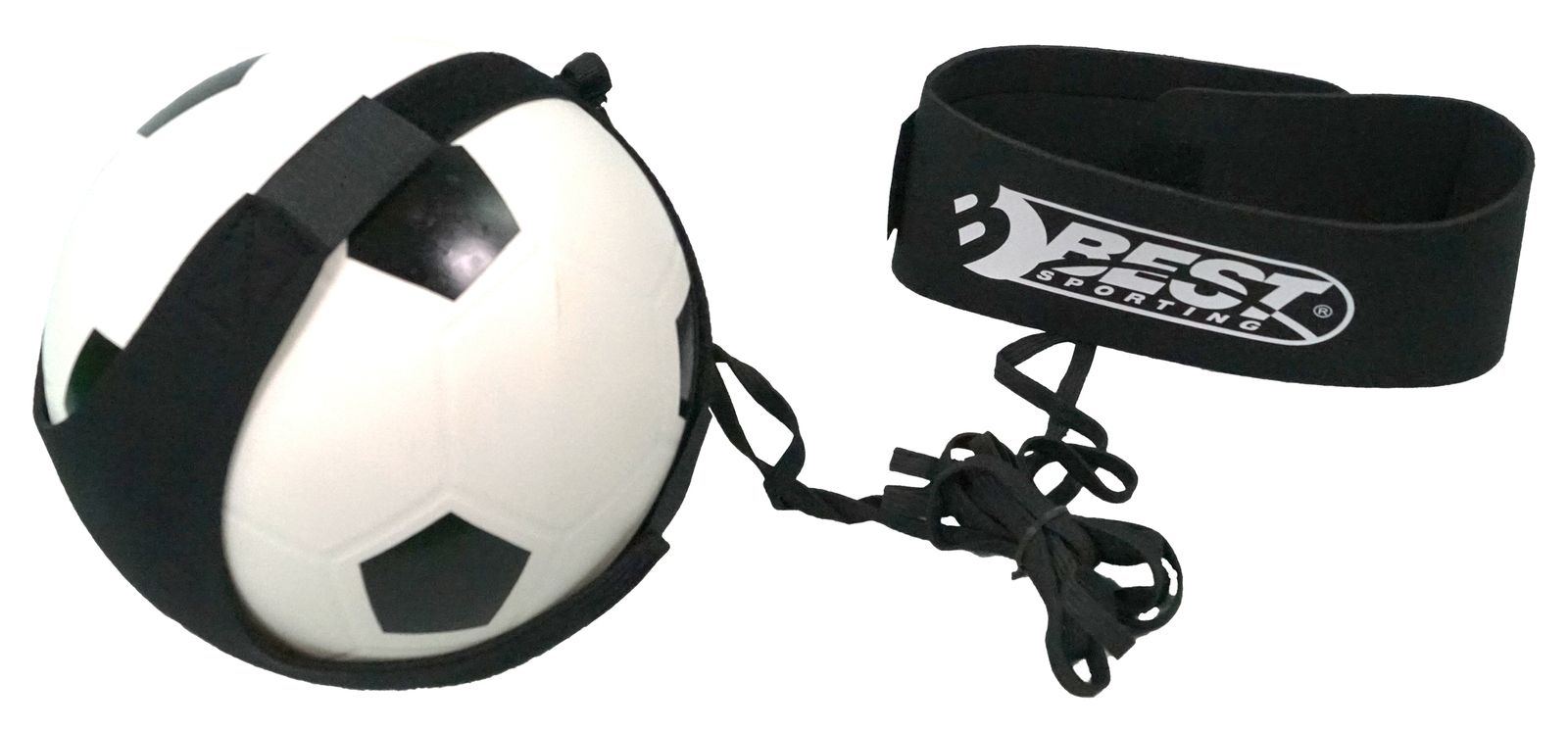 Best Sporting Fu&szlig;ball-Trainer Shooty, schwarz/wei&szlig; - Bild 1