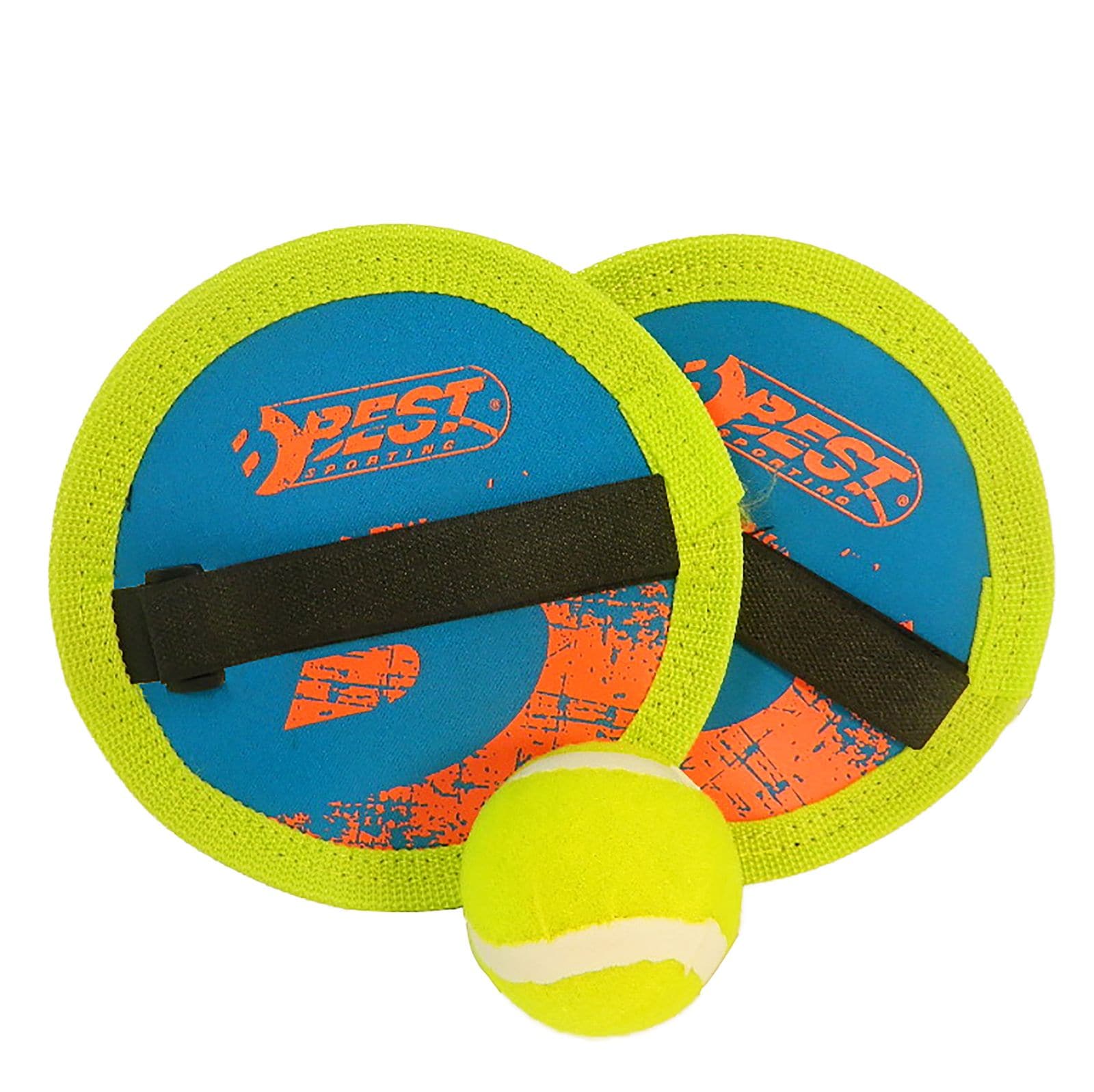 Neopren Catch-Ball-Set, gelb - Bild 1