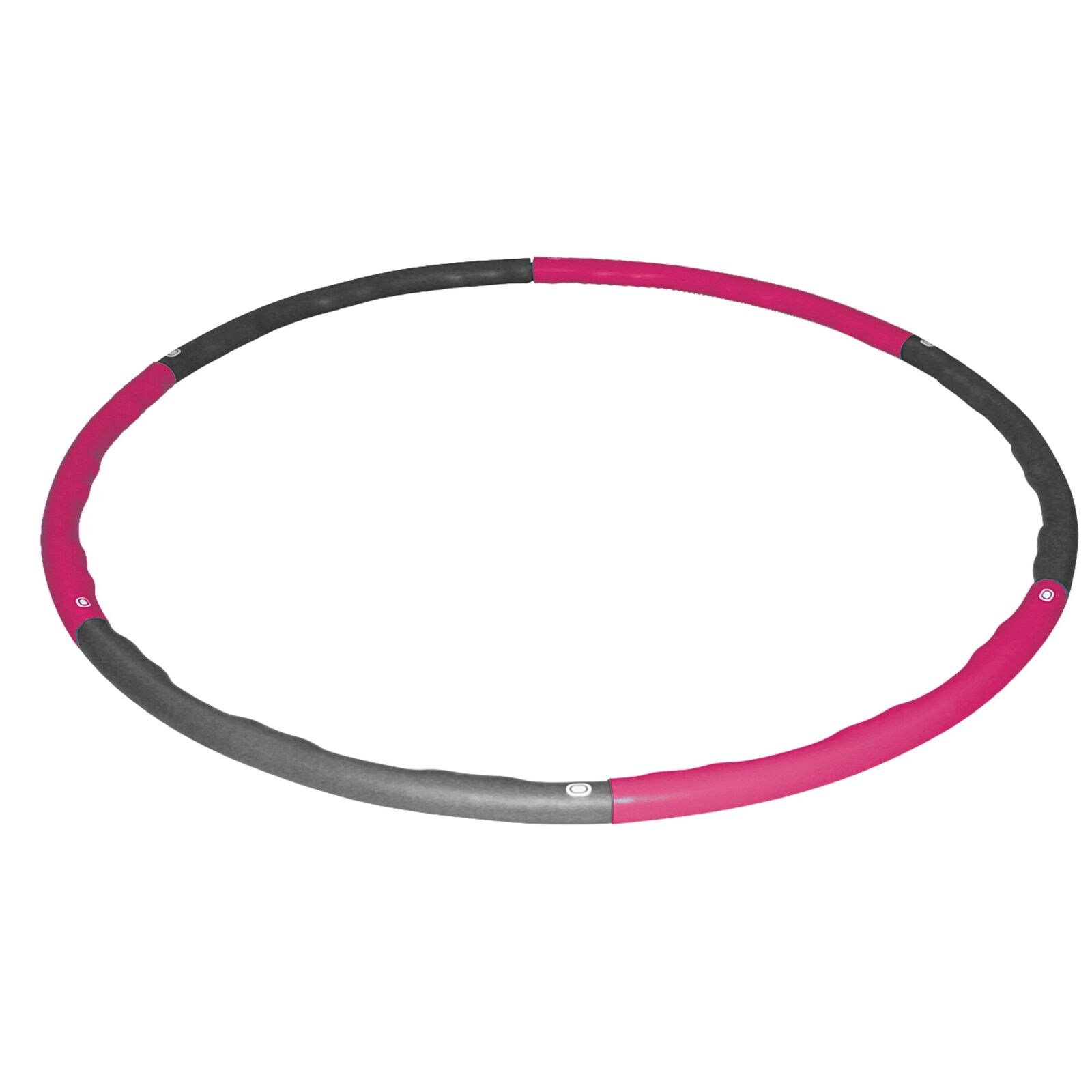 Hula Hop Reifen, 6-teilig, steckbar, pink | 04009197015138