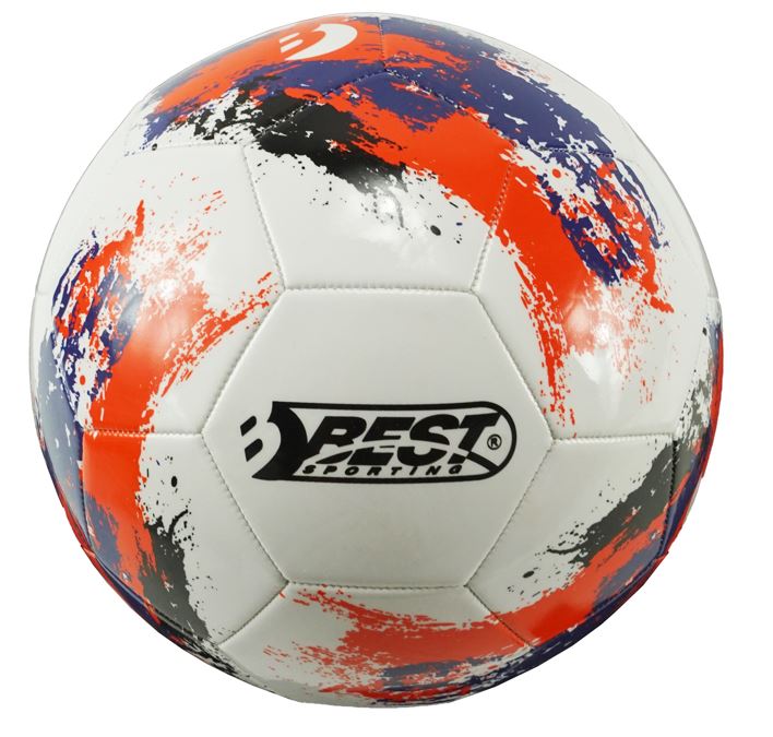 Fu&szlig;ball Valencia blau-orange - Bild 1