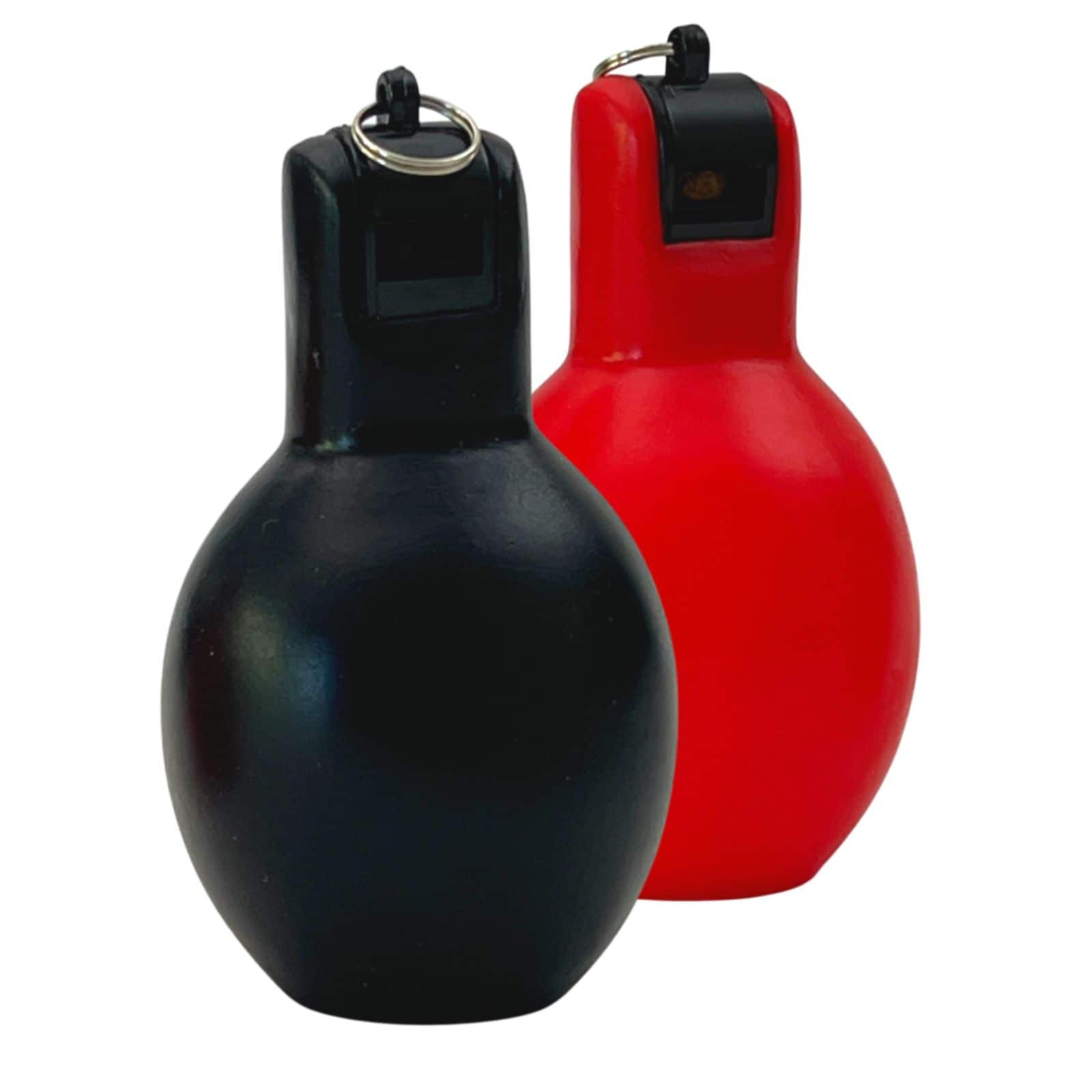 Best Sporting Handpfeife f&uuml;r Training und Sportunterricht 2er Set schwarz + rot - Bild 1