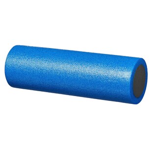 Best Sporting Yogarolle mit Übungsanleitung I Farbe: blau/schwarz I Länge: 45 cm, Ø 15 cm I Gewicht: 0,36 Kg I Schaumstoffrolle für Beweglichkeit und Durchblutung - Bild 1