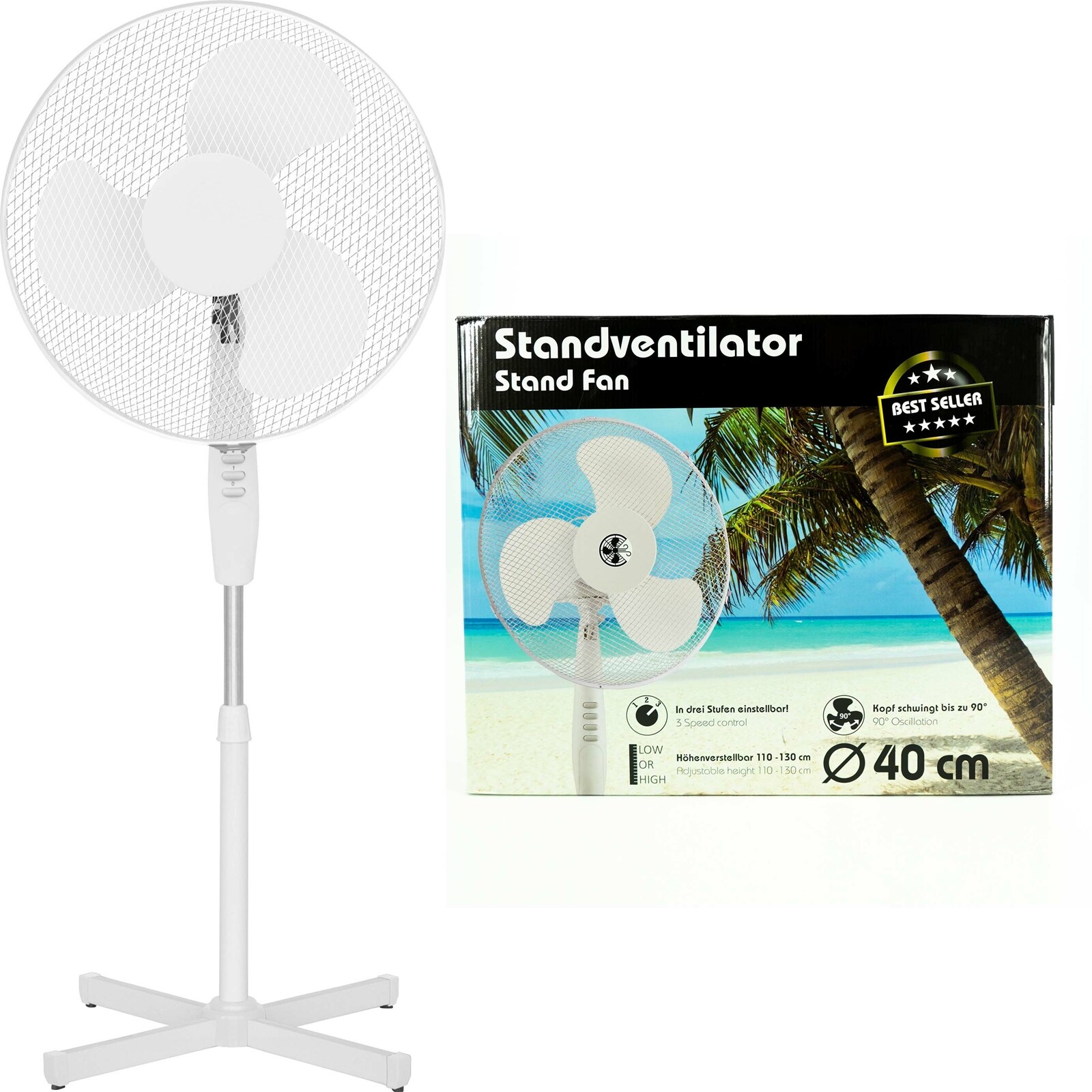 HTI-Living Standventilator Standventilator - Bild 1