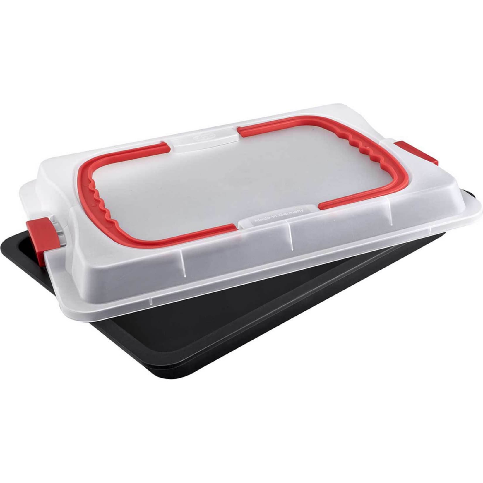 Dr. Oetker Backblech mit Transporthaube Bake   Go - Bild 1