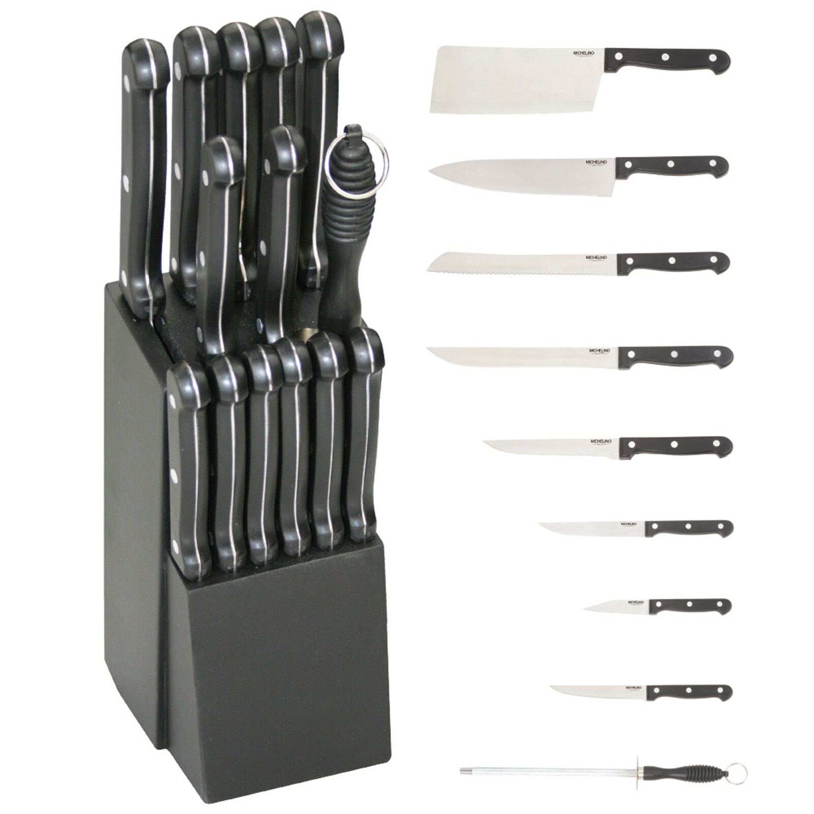 Michelino Messerblock 15-teilig - Bild 1