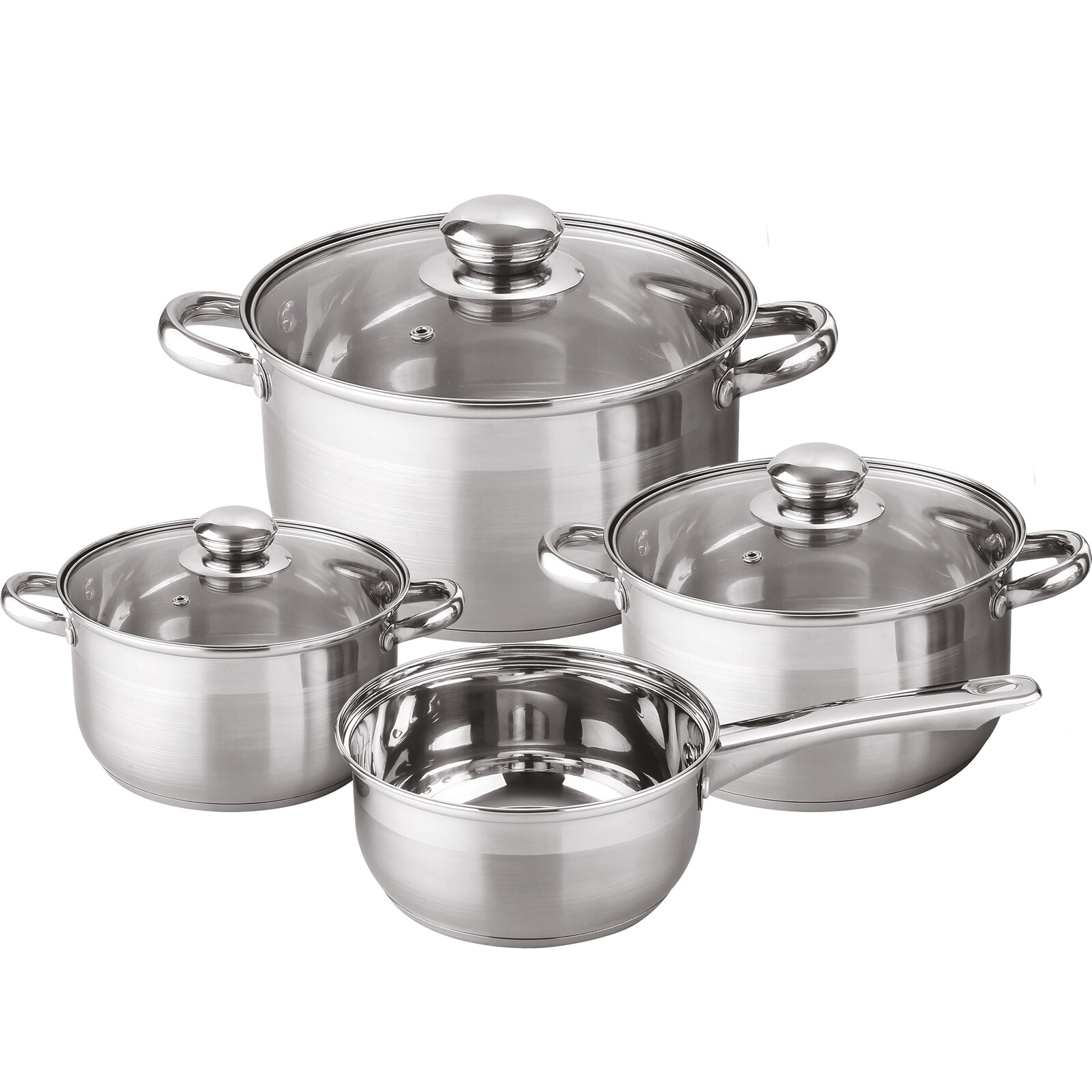 Michelino Edelstahl-Kochtopfset 7-tlg. Denver - Bild 1