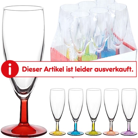 HTI-Living Trinkglas 6er Champagner Couleur - Bild 1