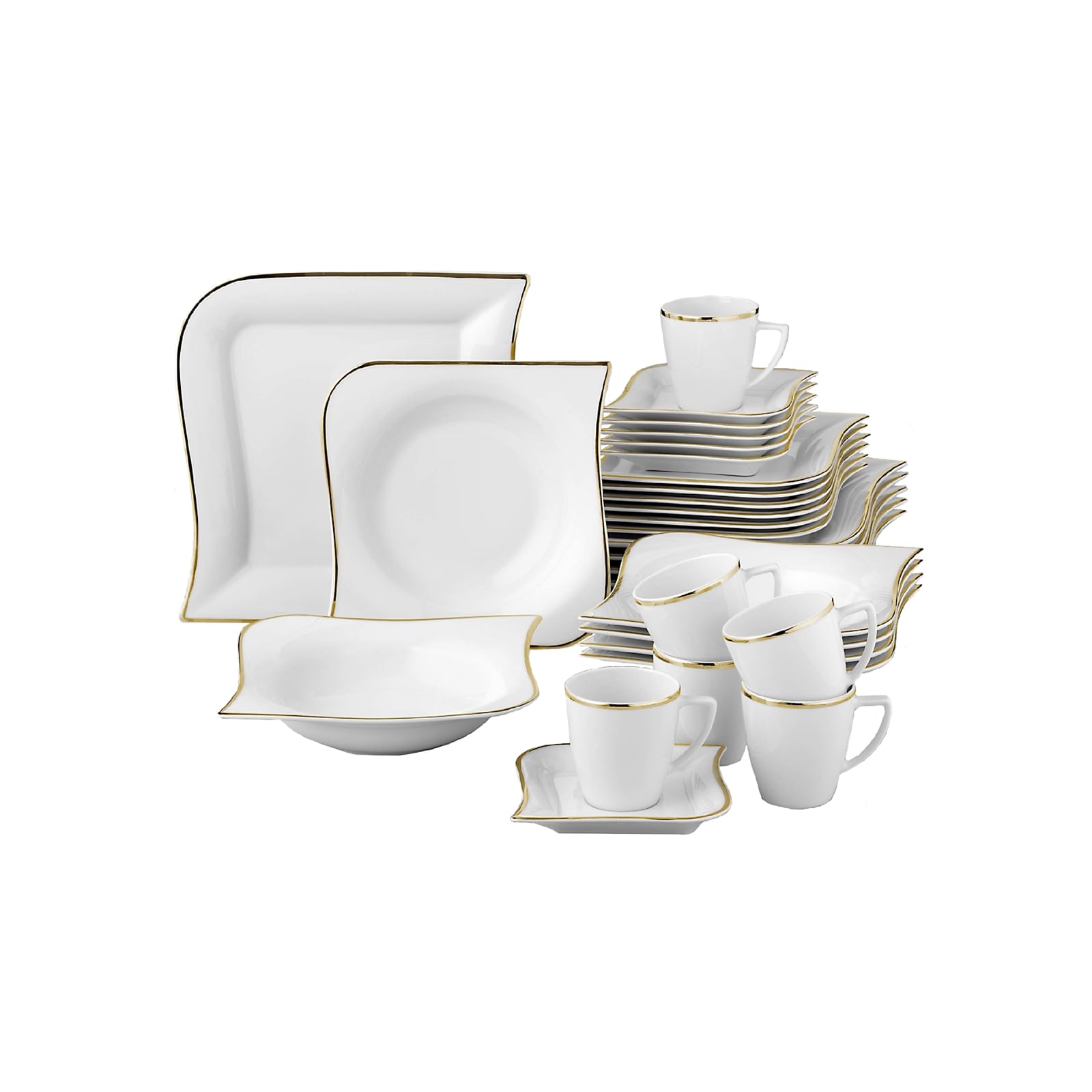 HTI-Living Tafelservice 30-tlg. Goldline - Bild 1
