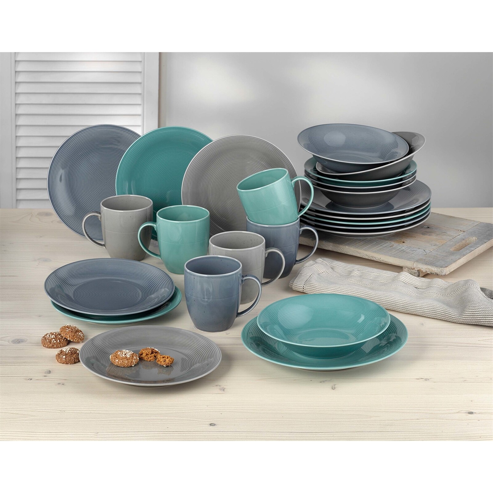 HTI-Living Tafelservice 24-tlg. Kombi Life - Bild 1