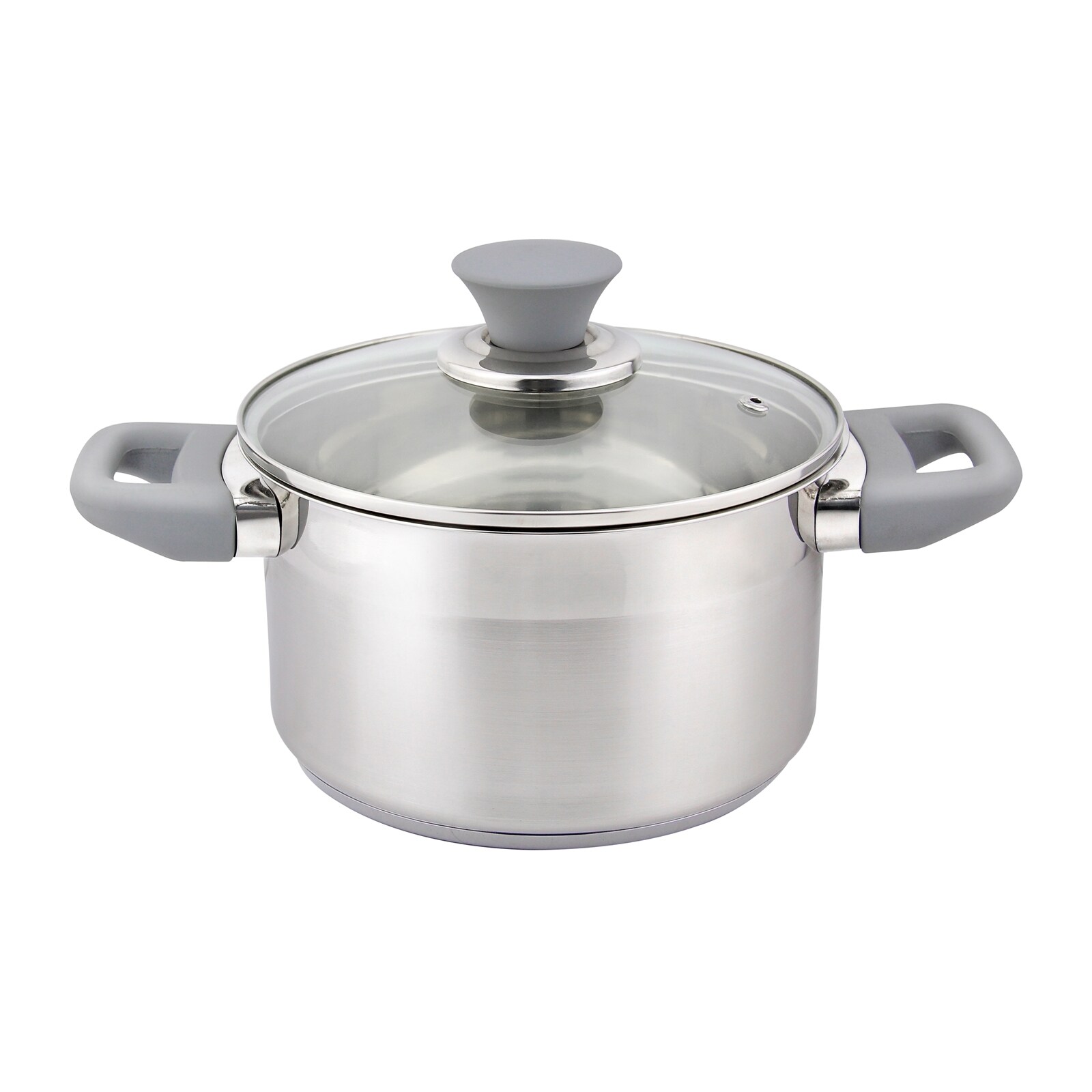 Michelino Kochtopf Edelstahl mit Soft Touch-Griff - Bild 1