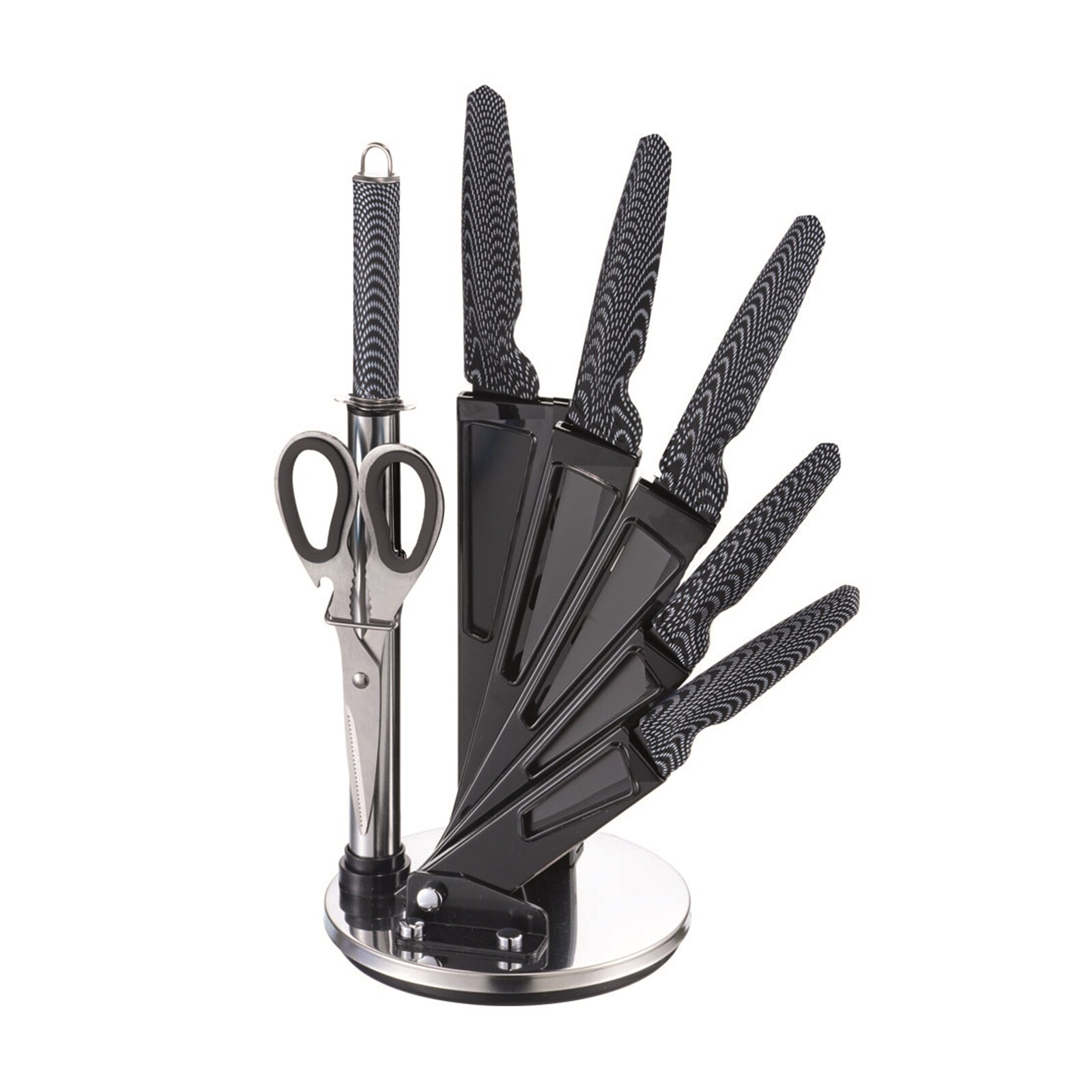 Michelino Messer-Set 8-teilig inkl. Acrylst&auml;nder - Bild 1