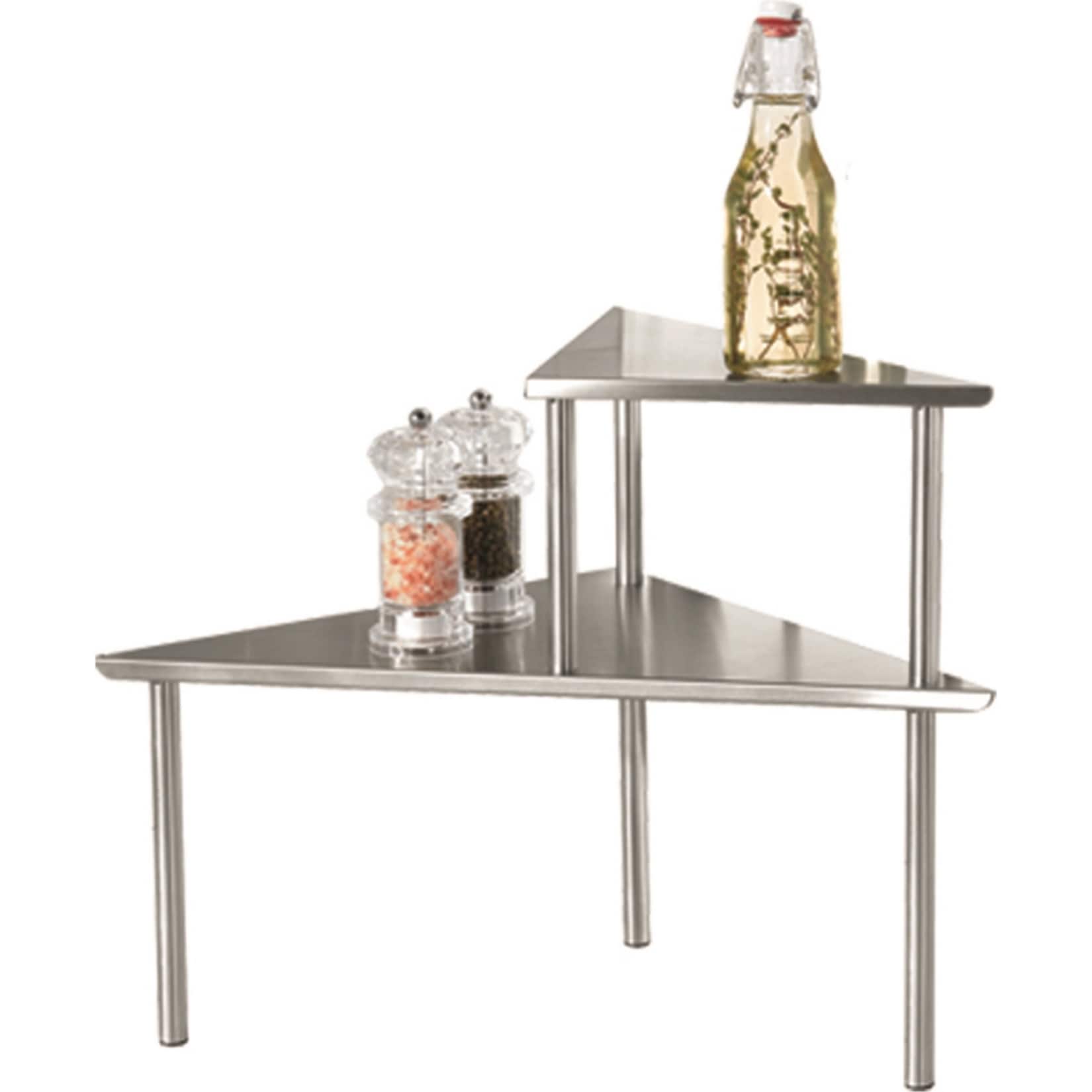 Michelino Eckregal Edelstahl - Bild 1