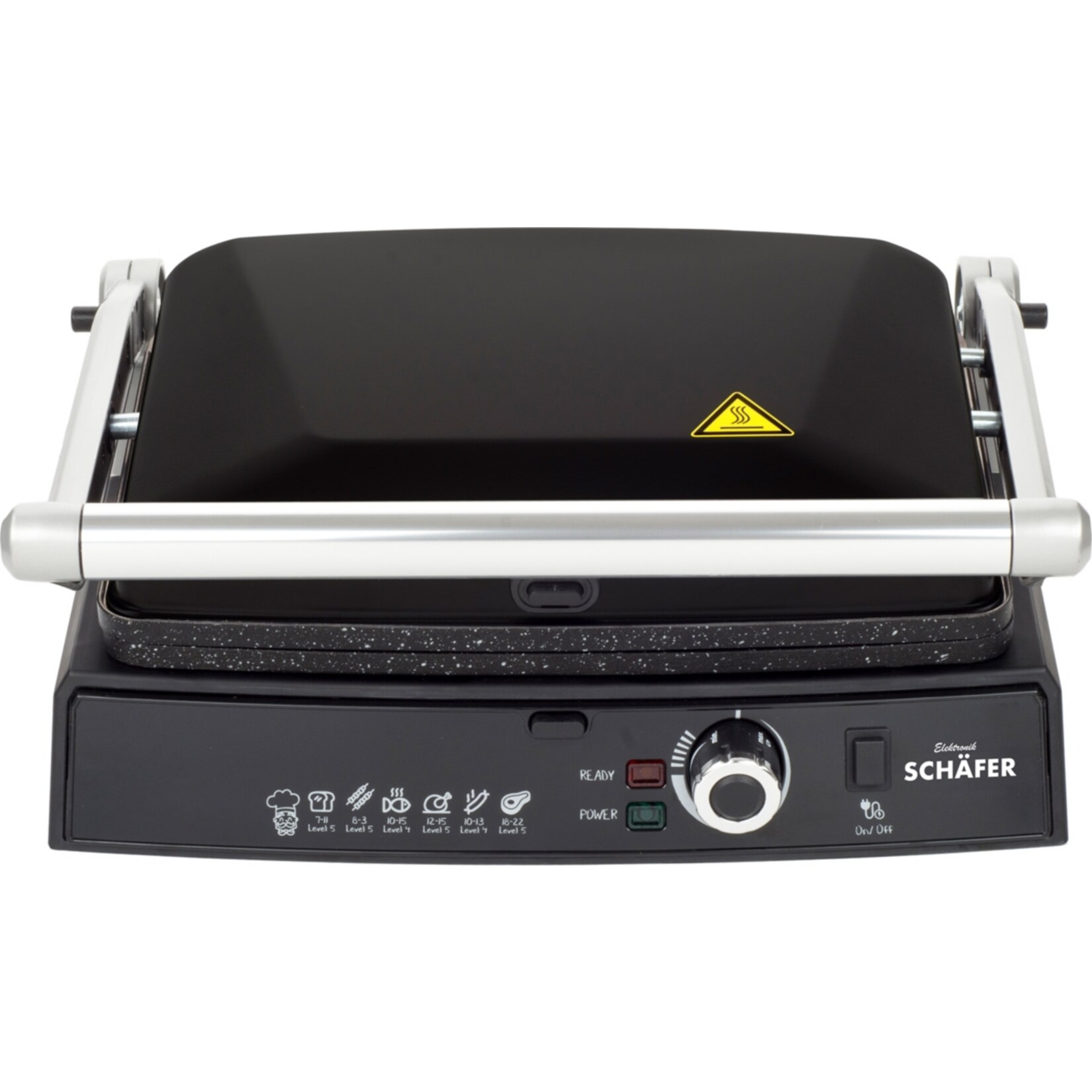 Sch&auml;fer Elektronik Kontaktgrill 2000 Watt - Bild 1