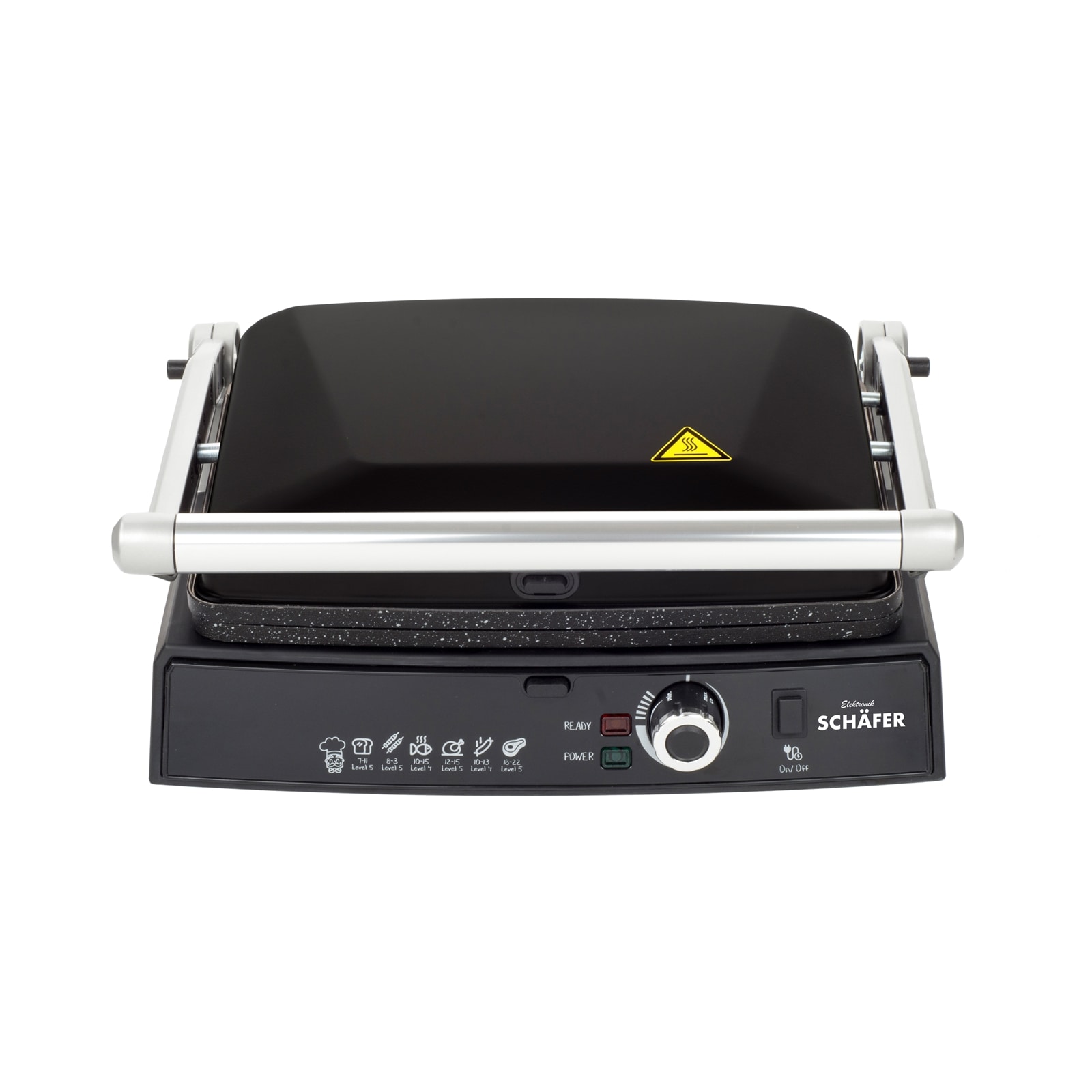 Sch&auml;fer Elektronik Kontaktgrill 2000 Watt - Bild 1