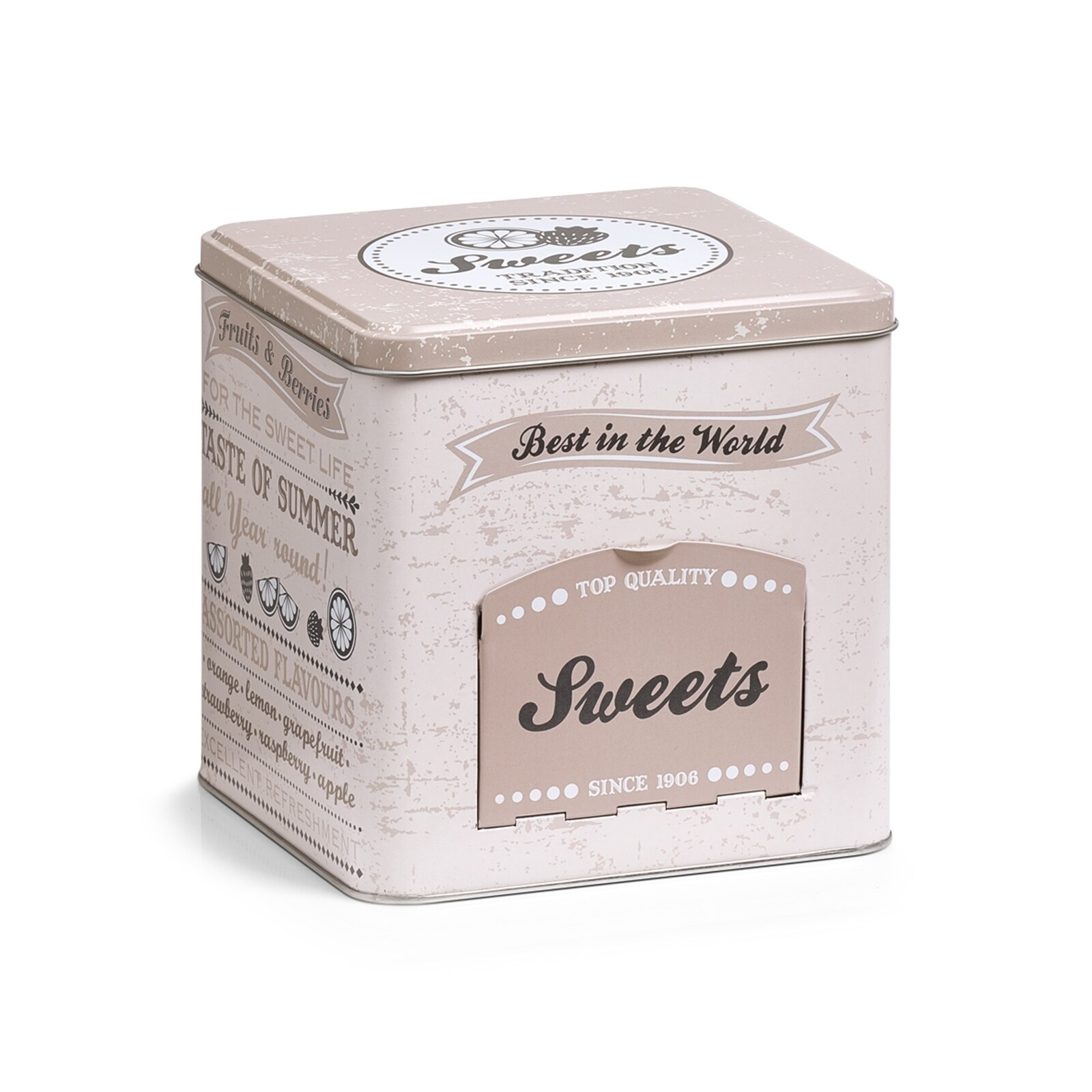 ZELLER Present S&uuml;&szlig;igkeitendose mit Deckel und Klappe Sweets - Bild 1